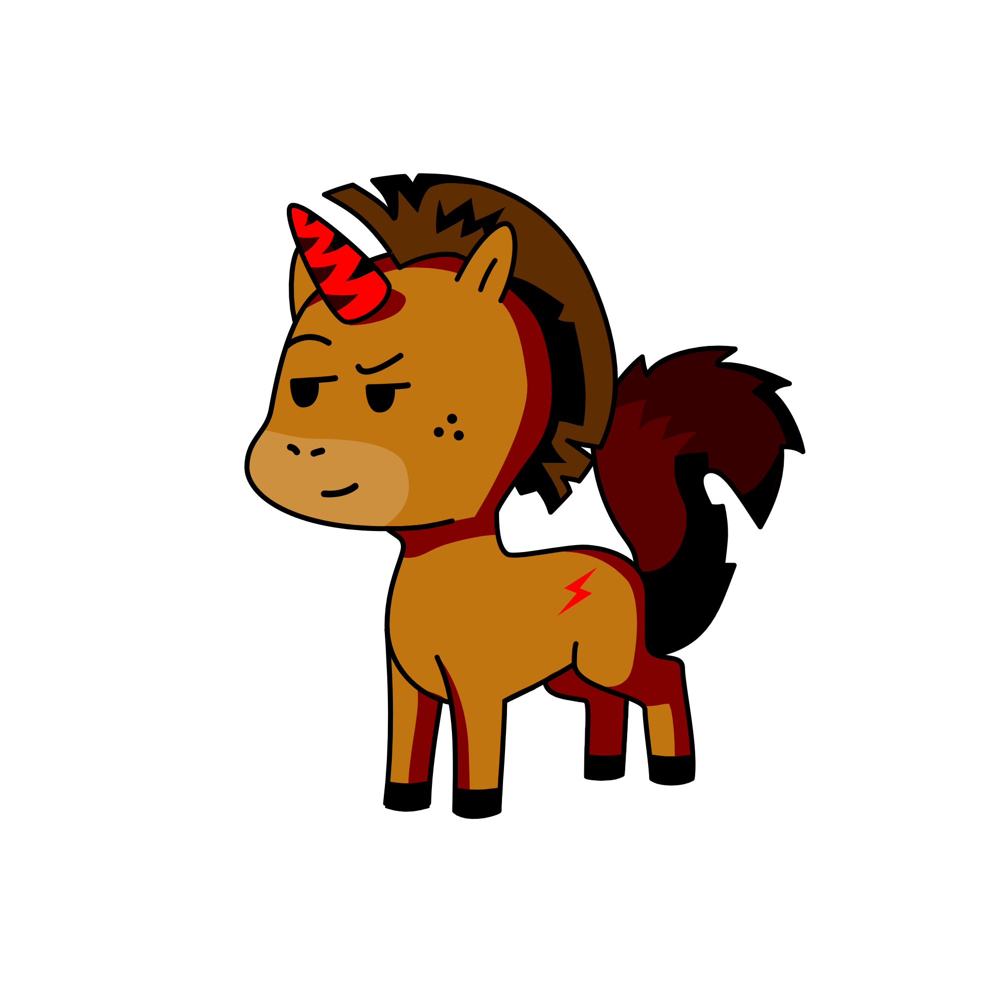 devil, the unicorn