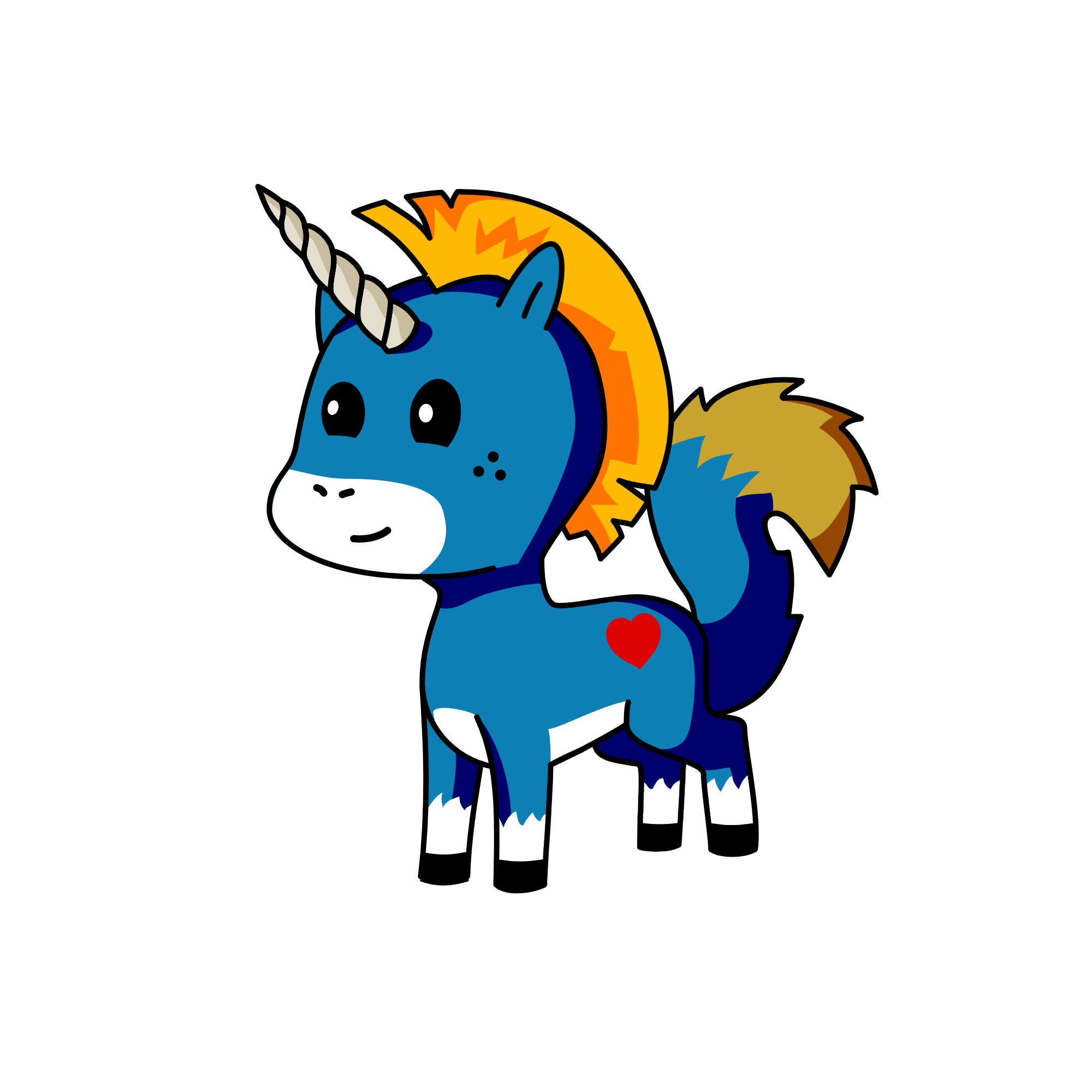 o, the unicorn