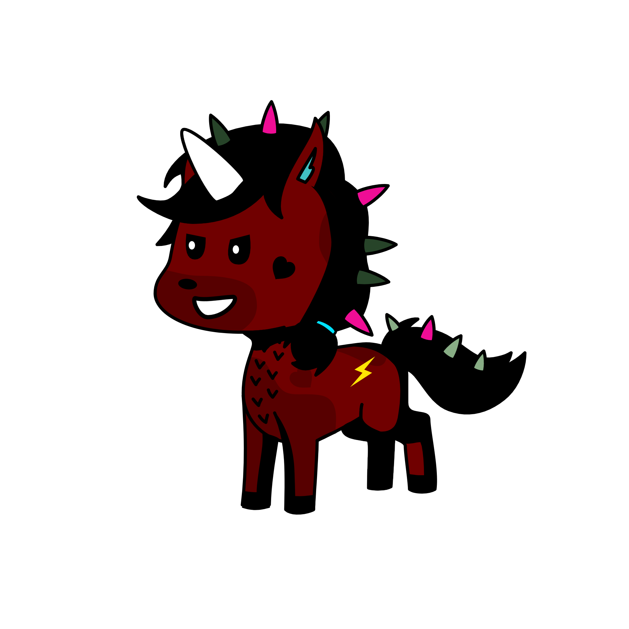 ghost hores, the unicorn