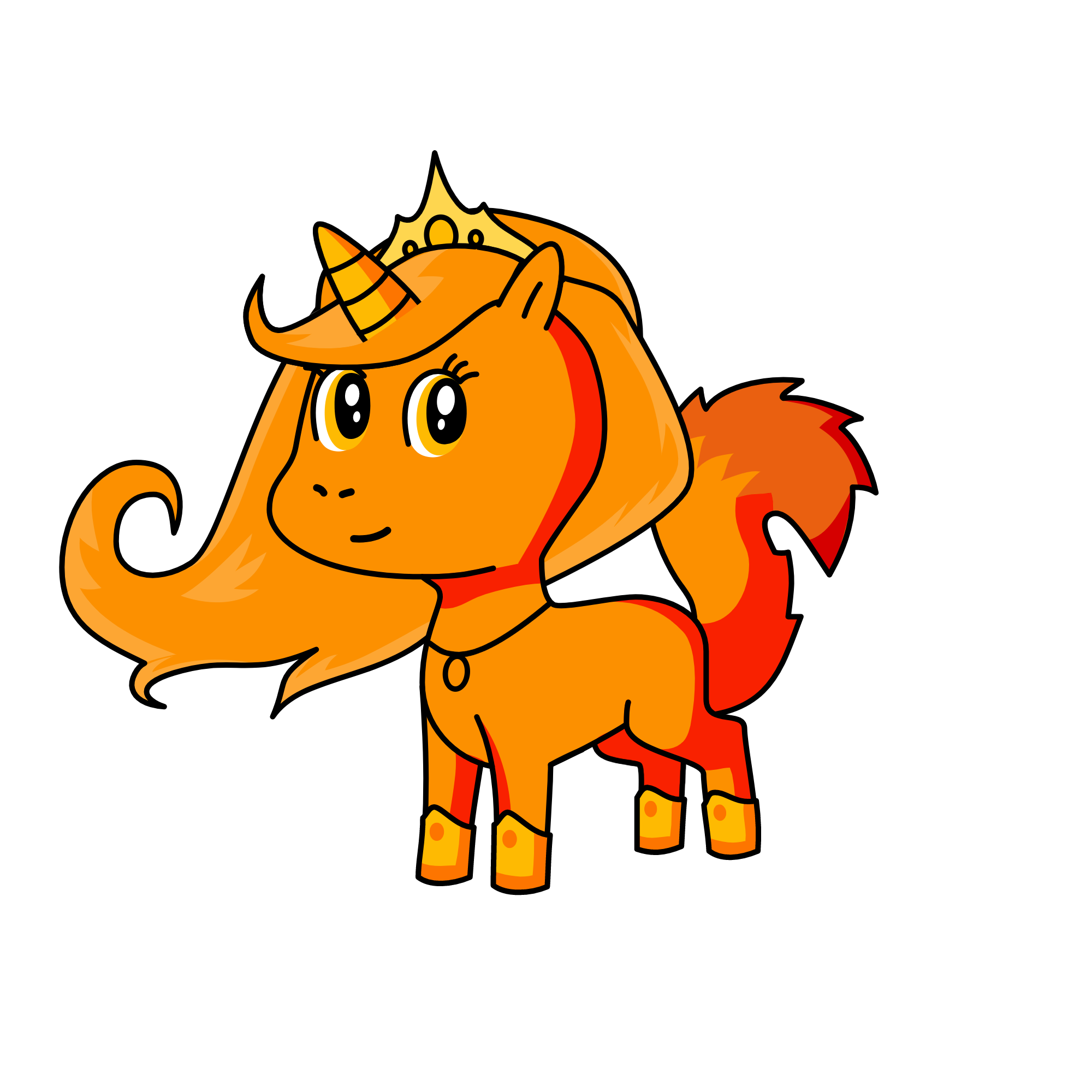 Laranjinha🥭🥭, the unicorn