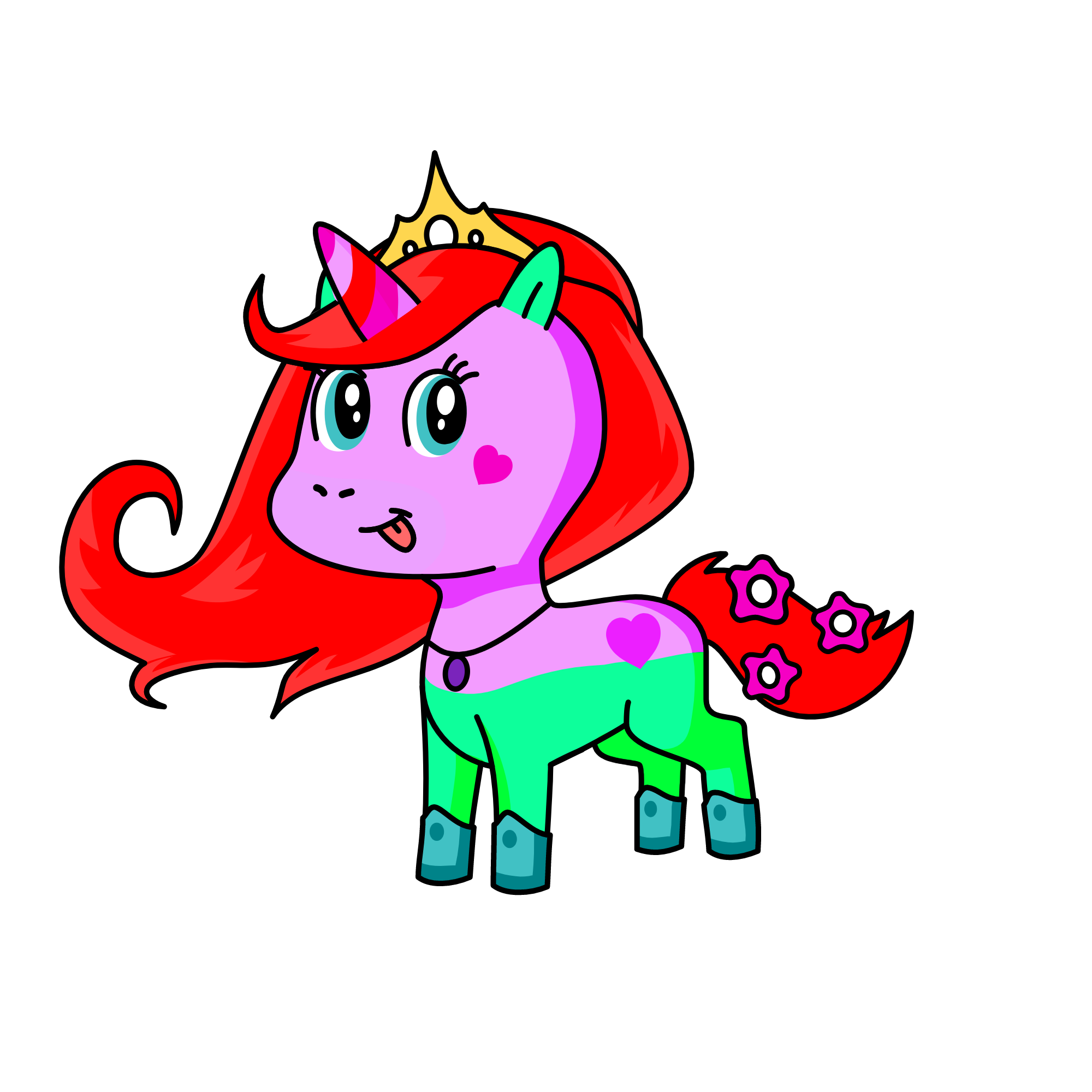 ariel, the unicorn