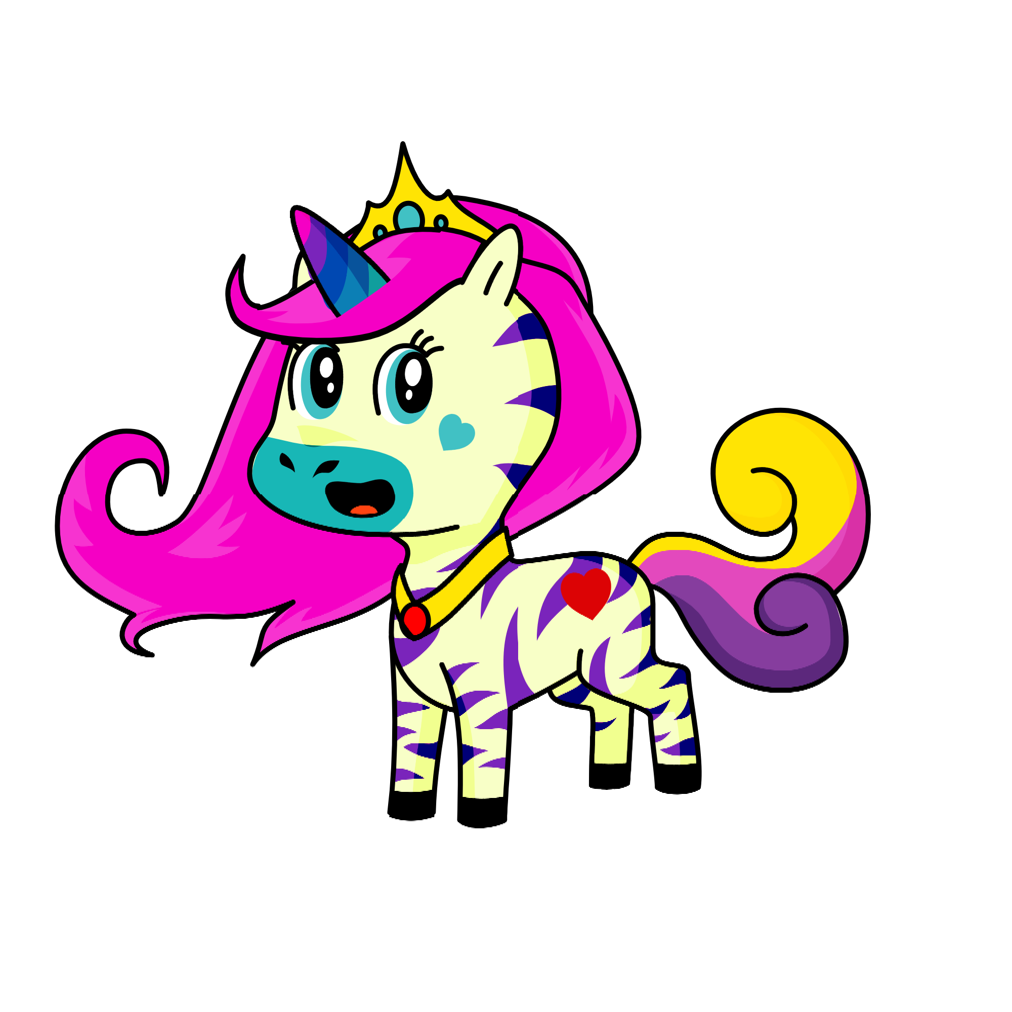 Lilly, the unicorn