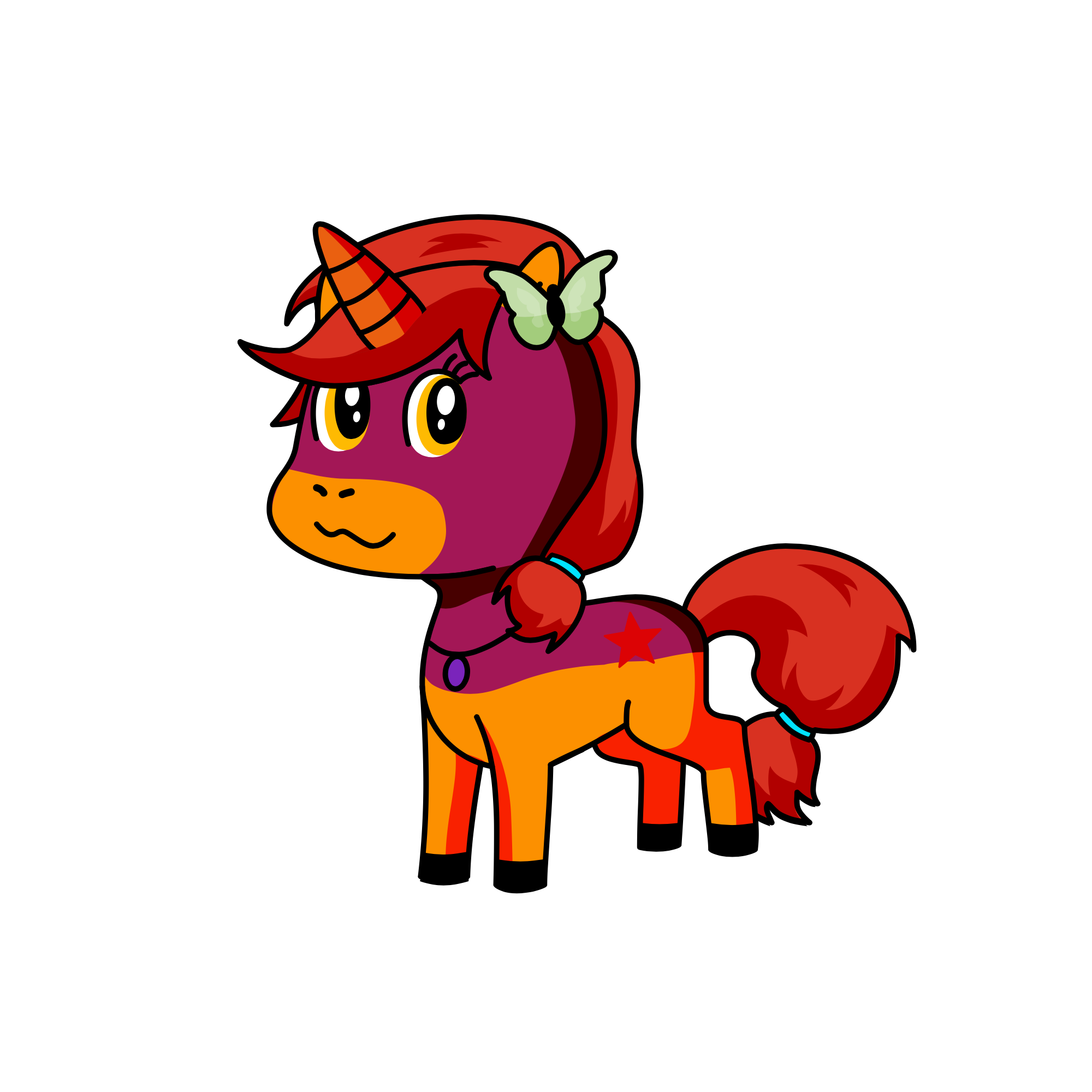 Fer, the unicorn