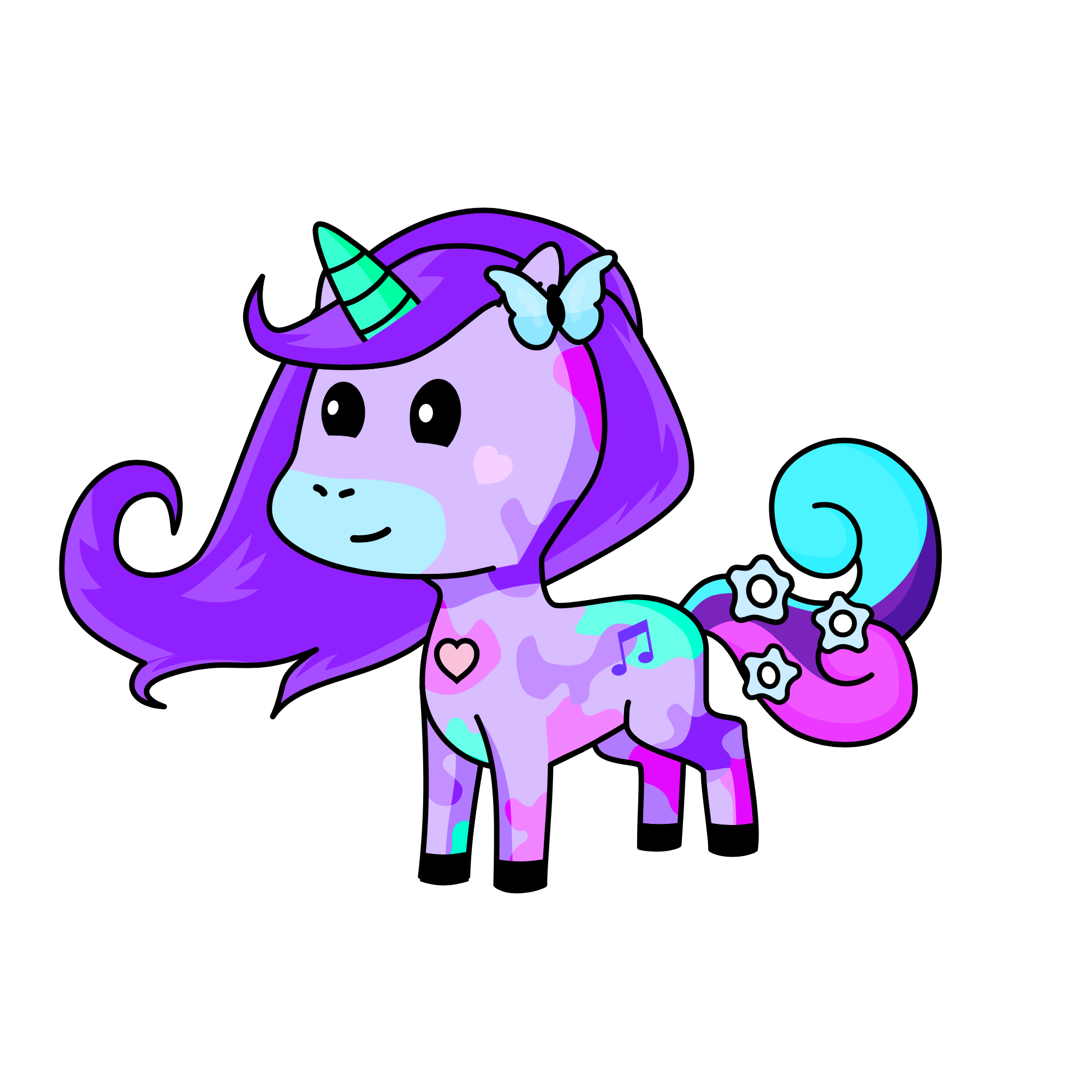Luna, the unicorn