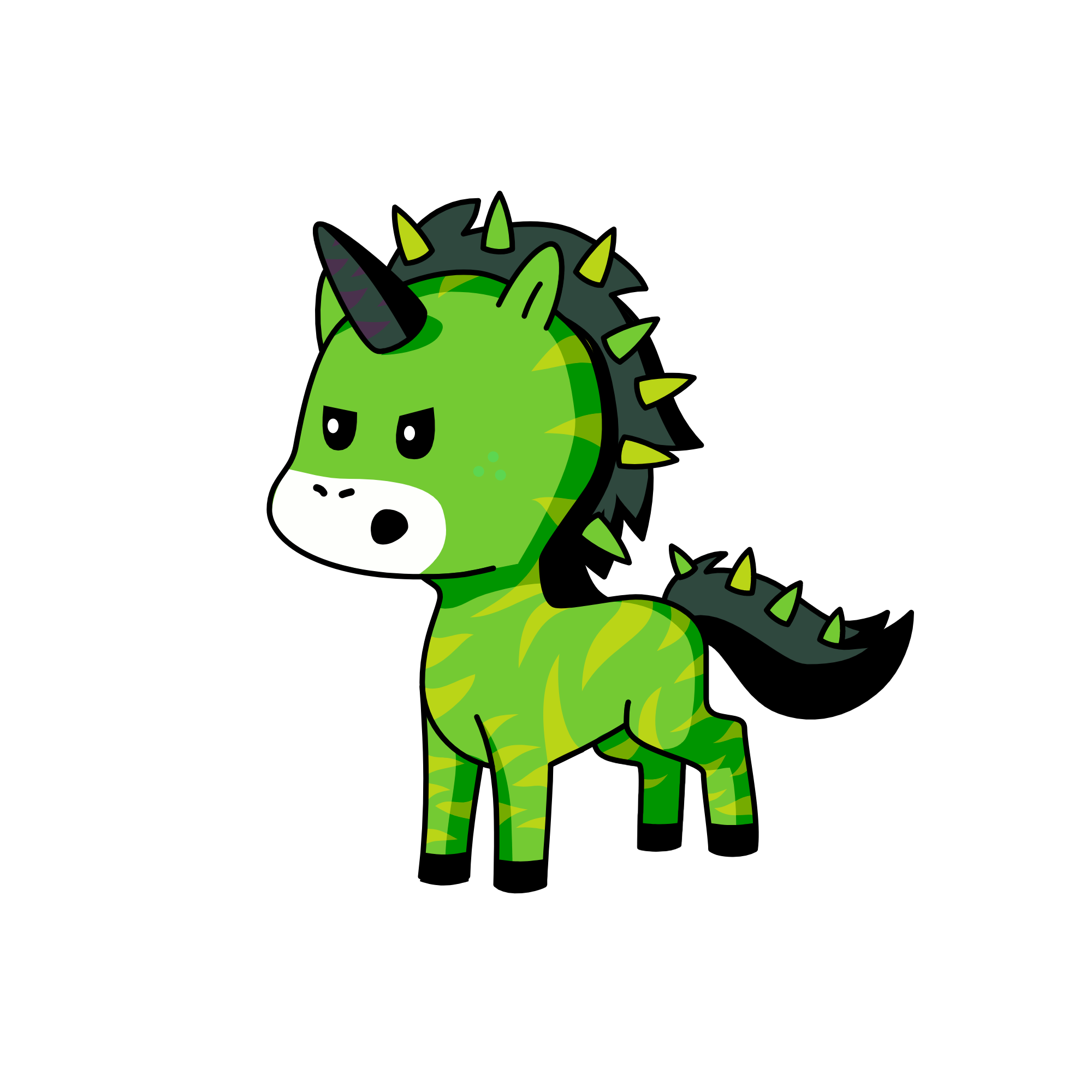 Spike , the unicorn