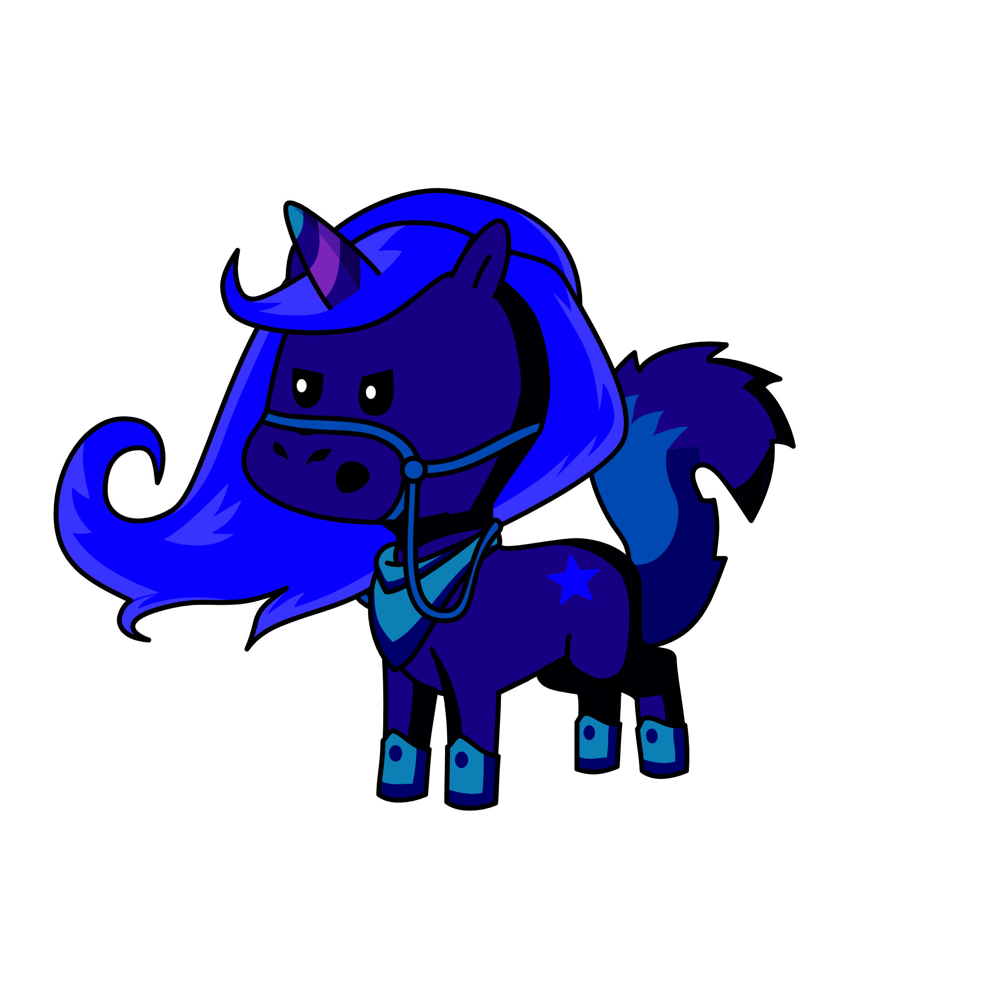 moon, the unicorn