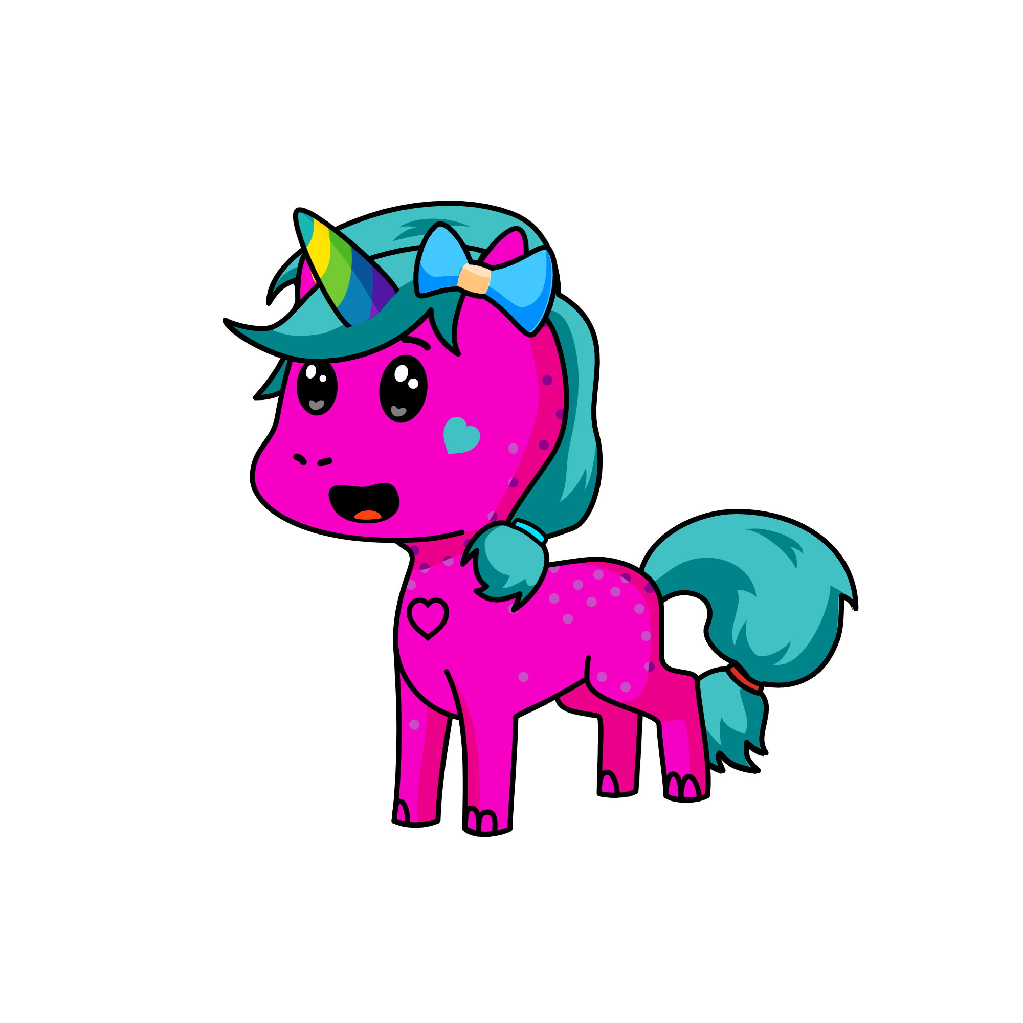 Pinky , the unicorn