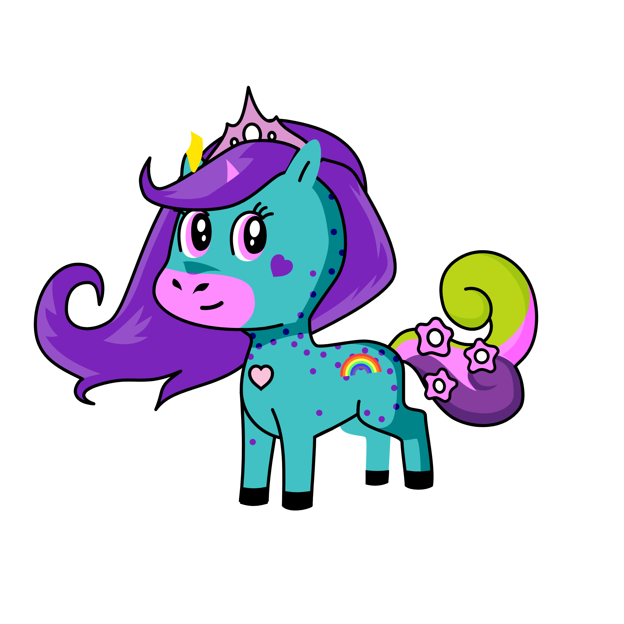 Gadriela Molauo, the unicorn