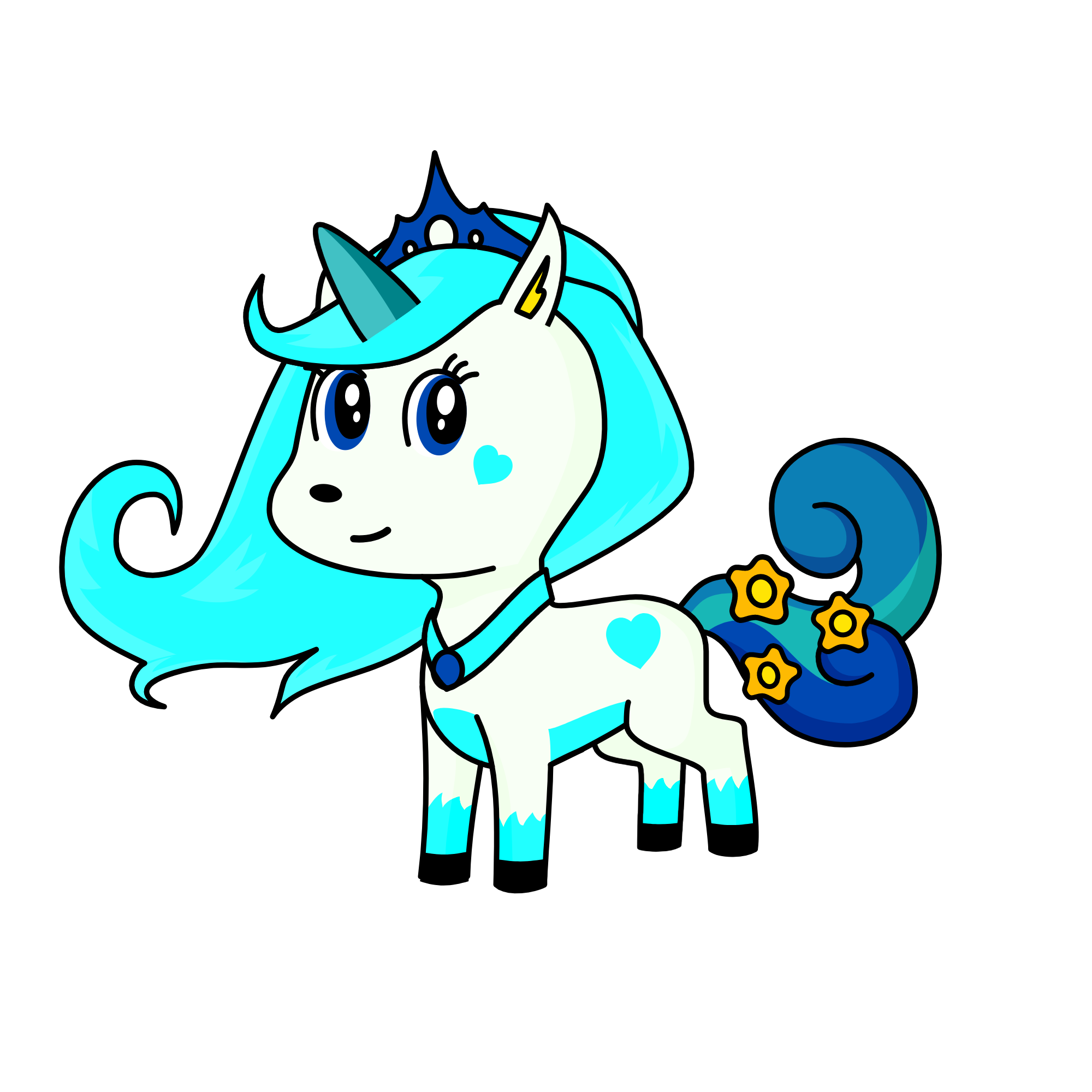 Artic Fox, the unicorn