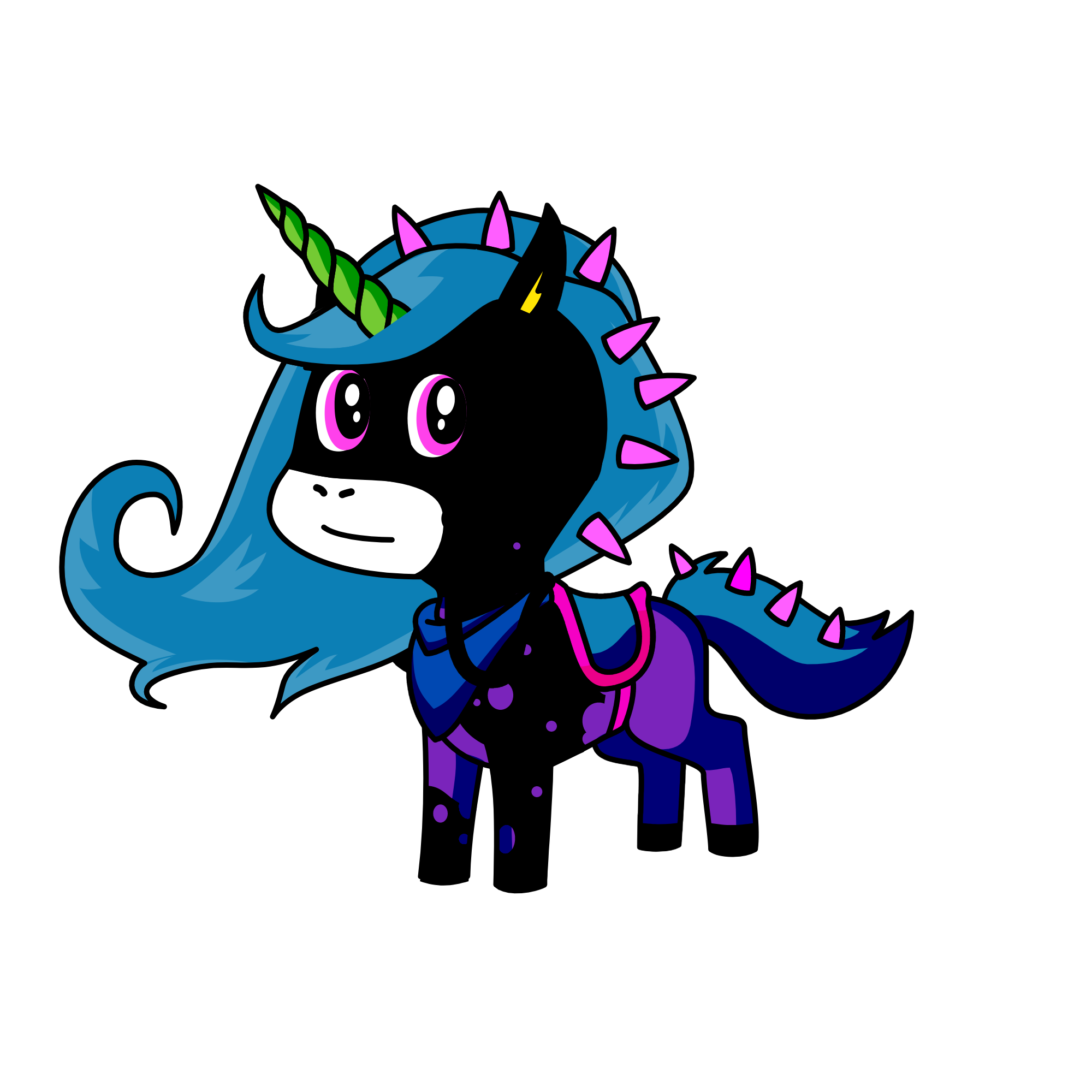 corny cool, the unicorn