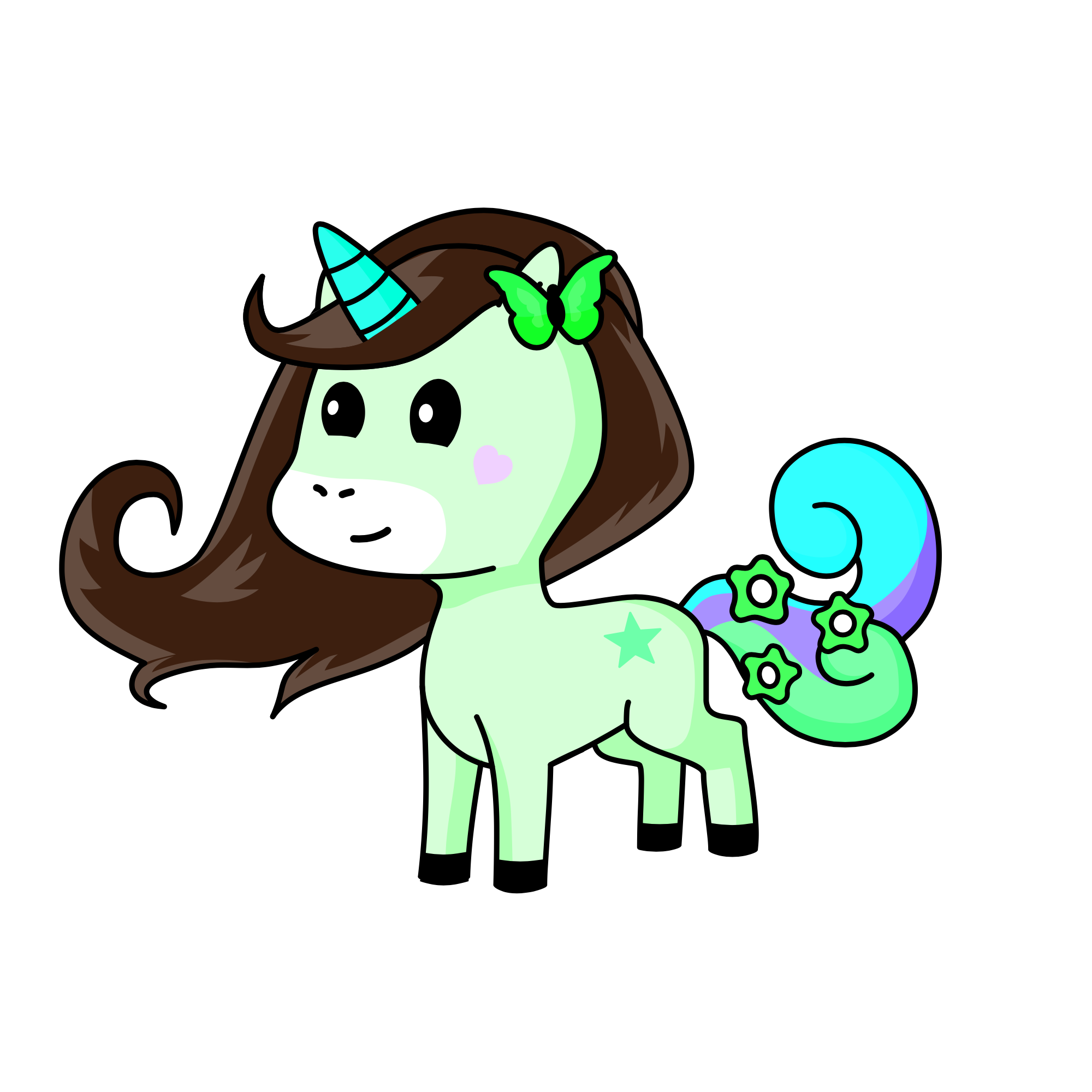 Cristina, the unicorn