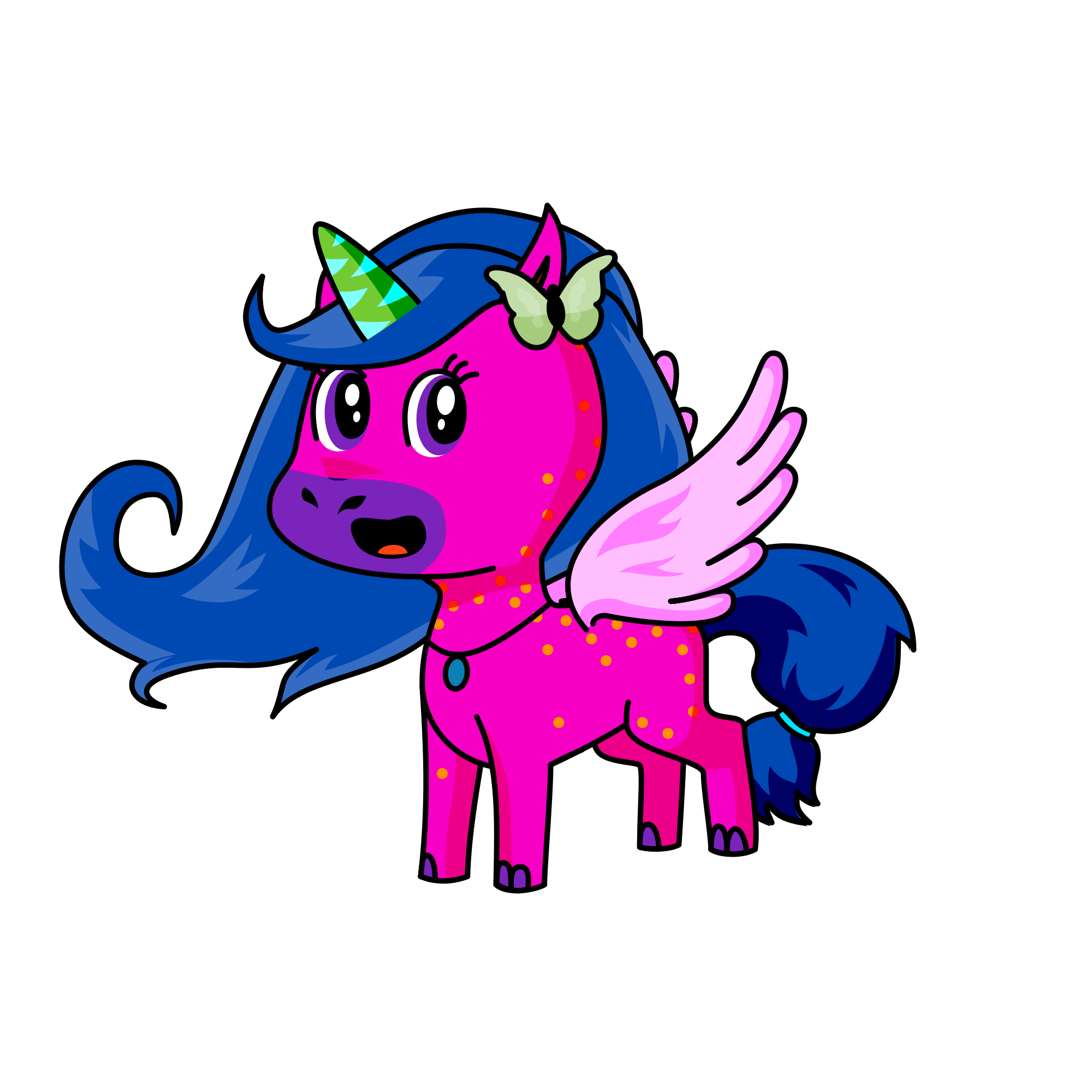 Silvertream, the unicorn