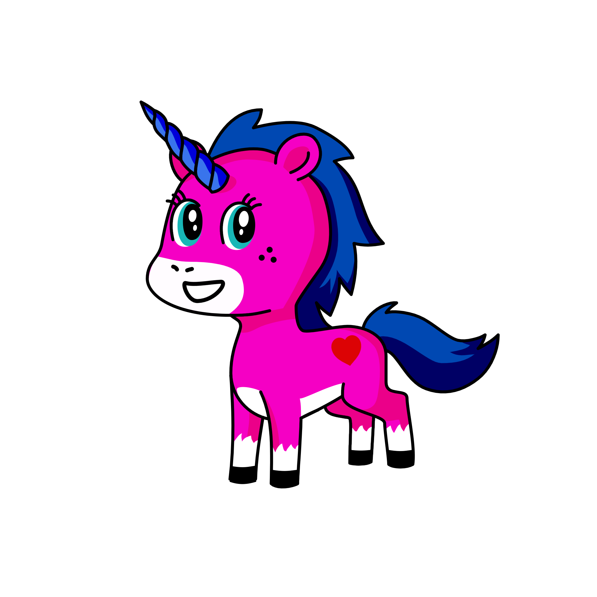 Rose, the unicorn