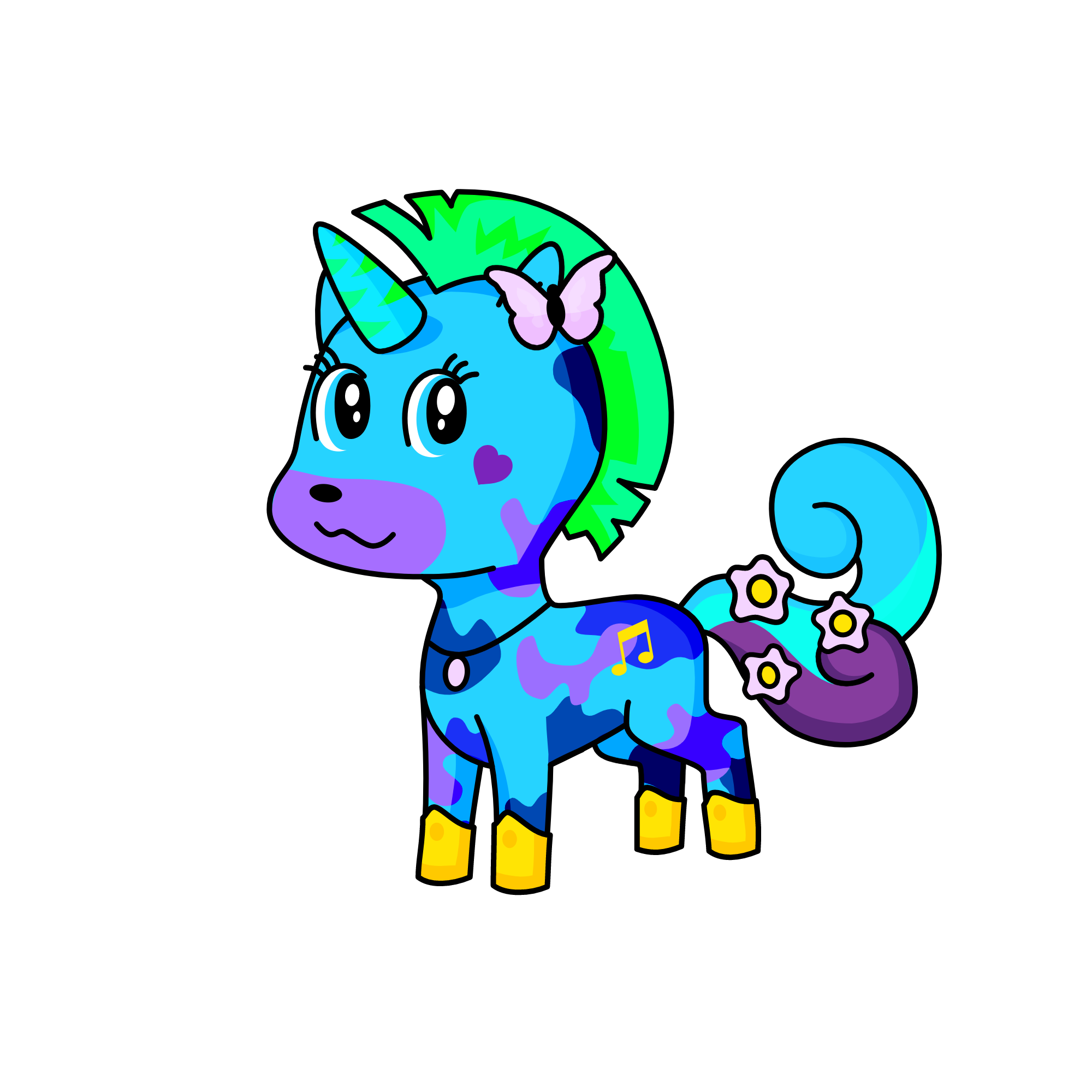music unicorn, the unicorn