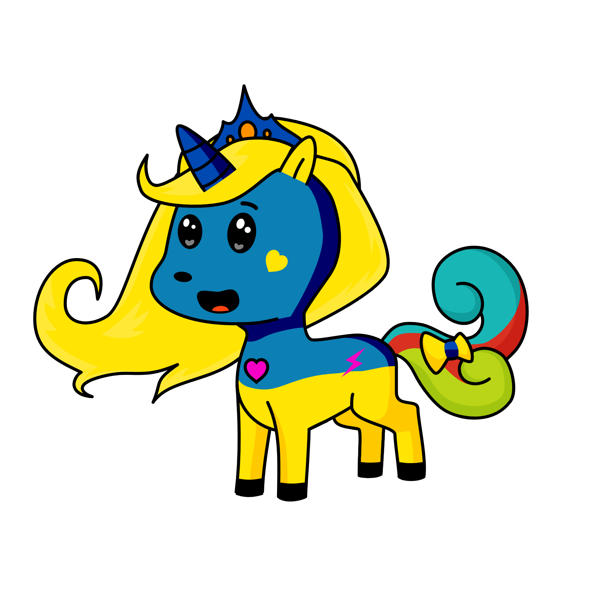 Luna, the unicorn