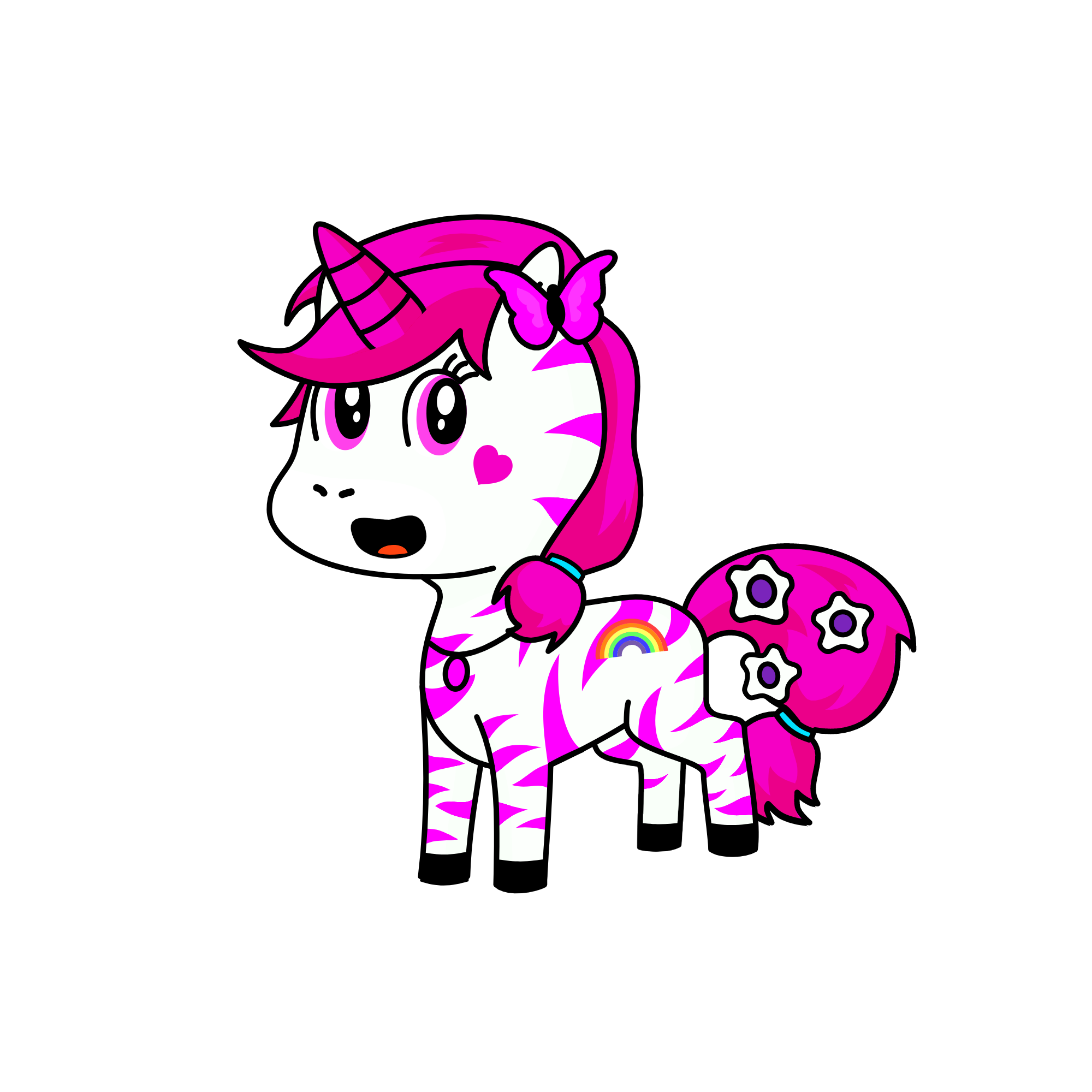 pinky, the unicorn