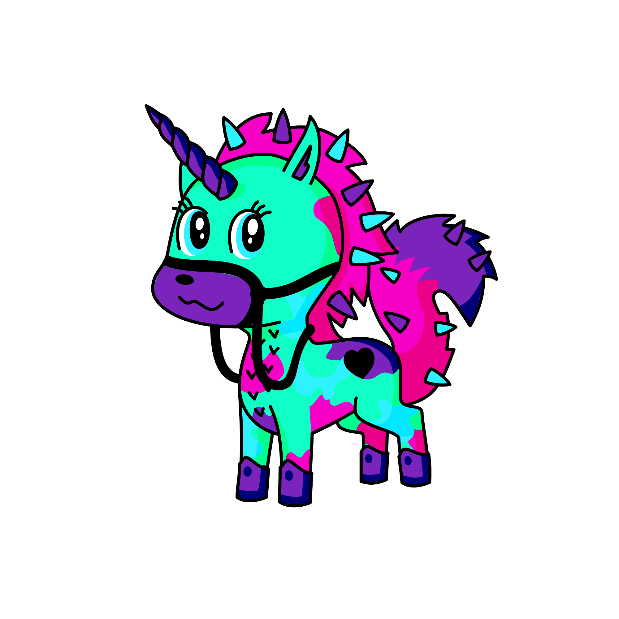 Mystique, the unicorn
