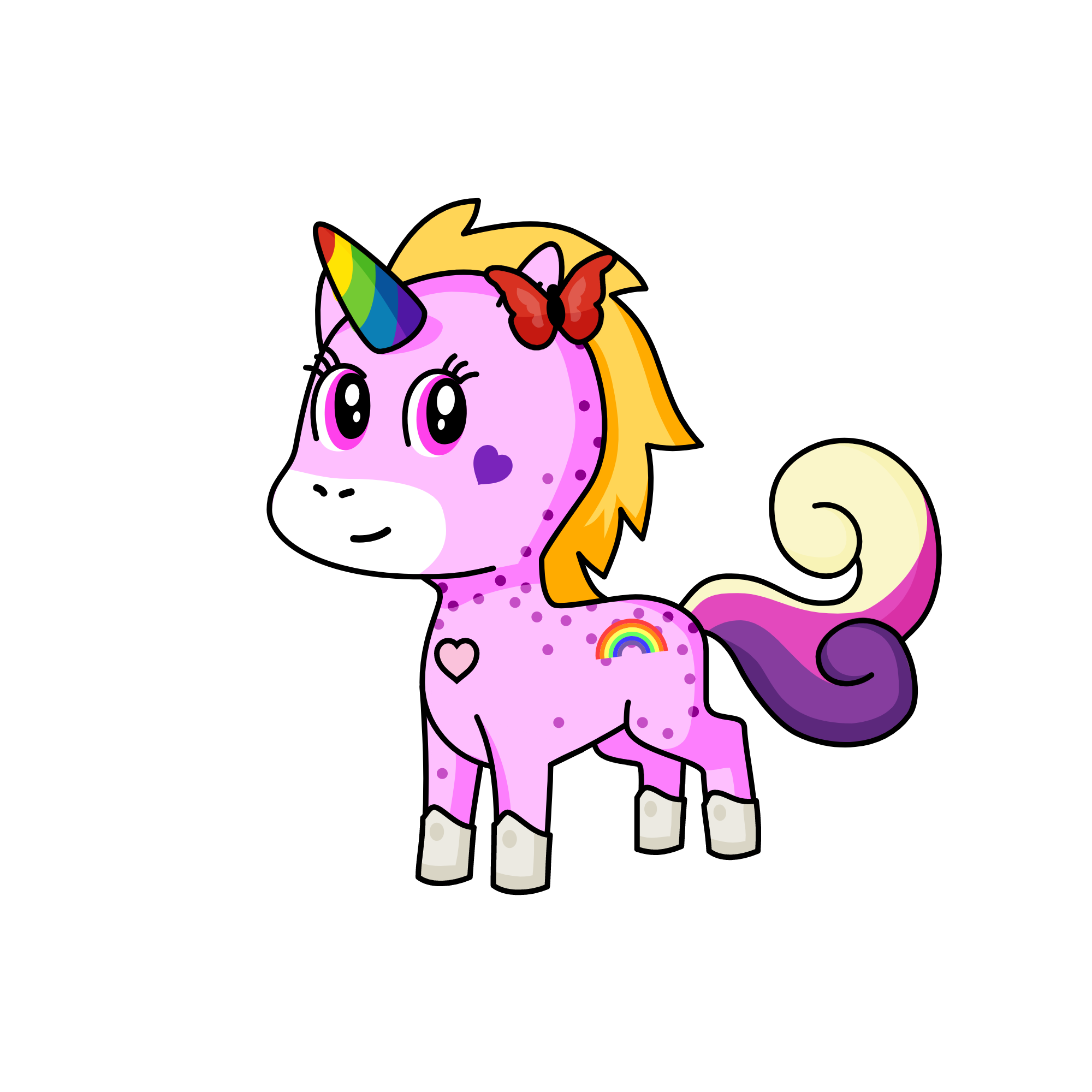Cutiebestie, the unicorn