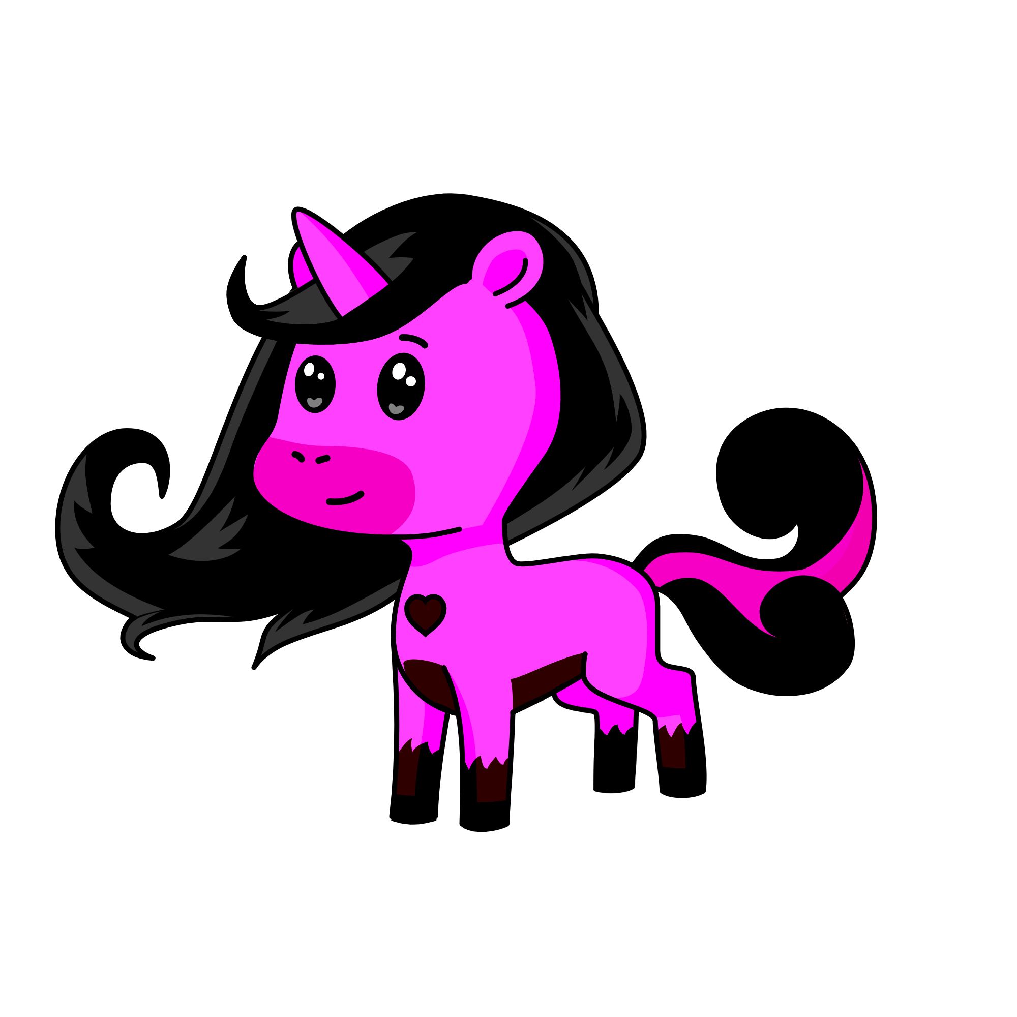 Blink, the unicorn