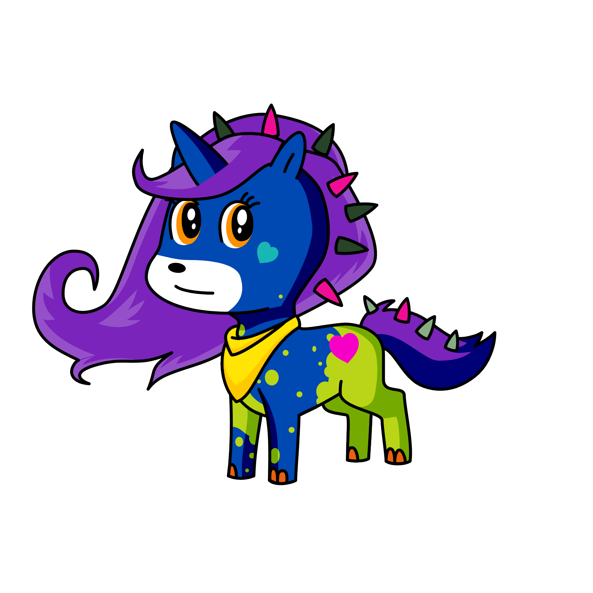 crysy, the unicorn