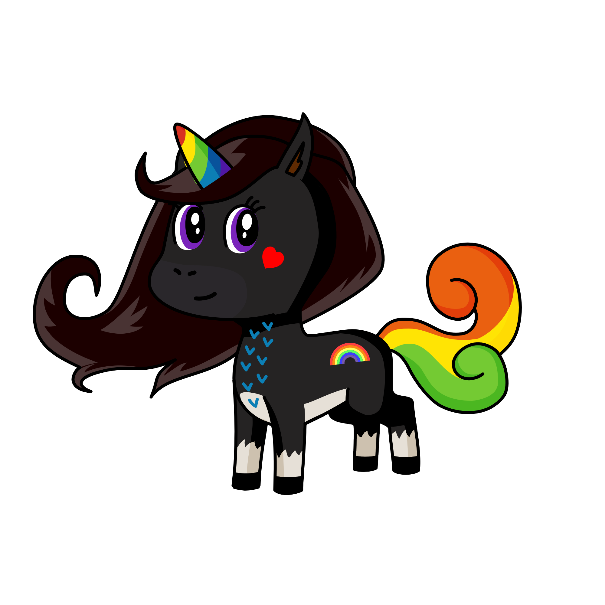 rembow, the unicorn