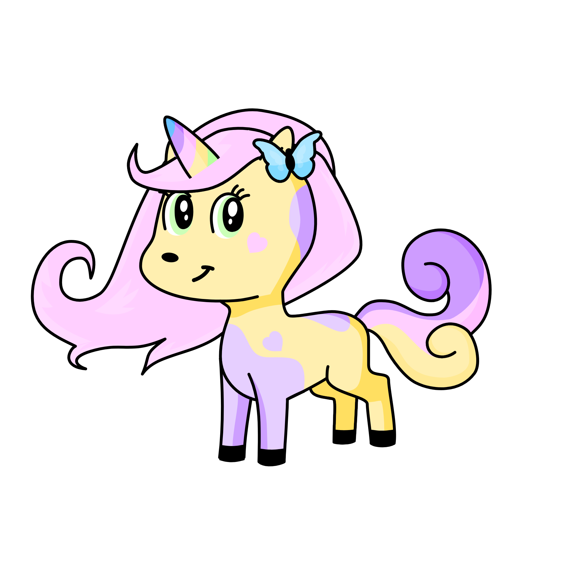 Bunny, the unicorn
