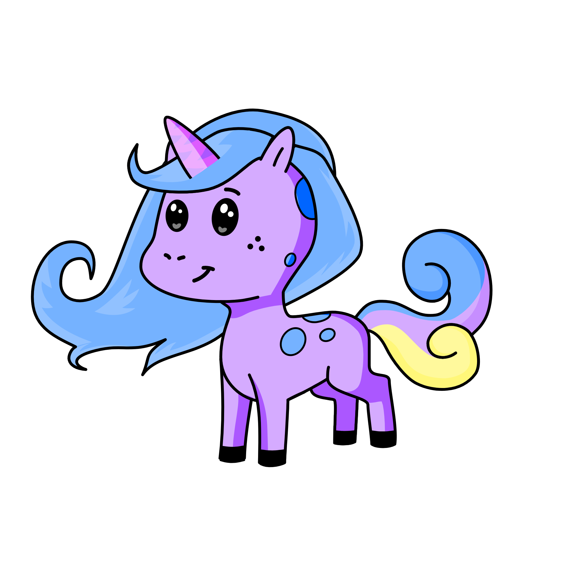 Kitty, the unicorn
