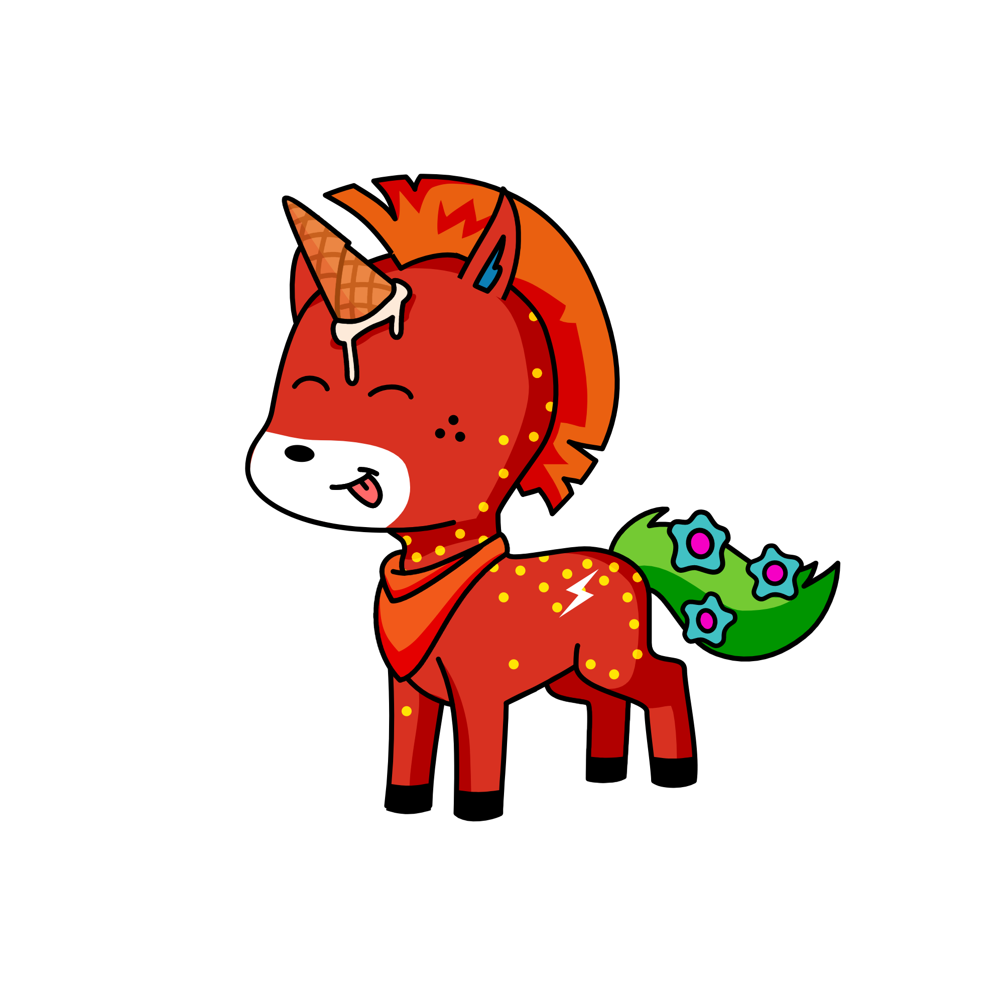 fire cream, the unicorn