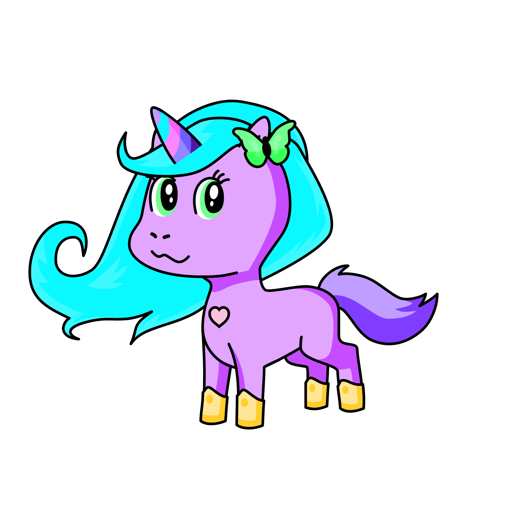 Olivia, the unicorn