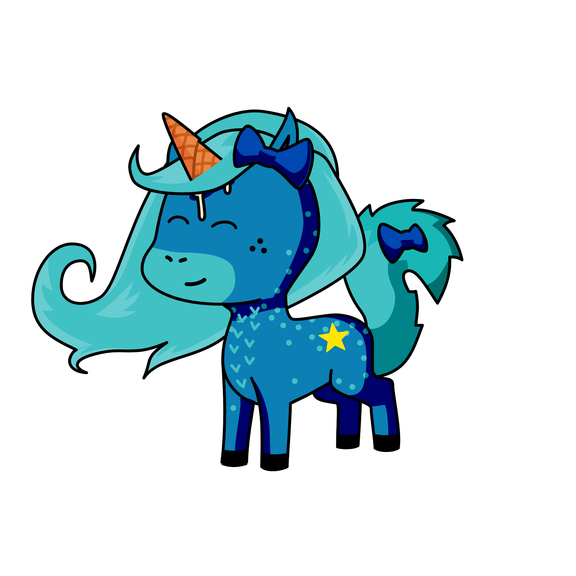 Night, the unicorn