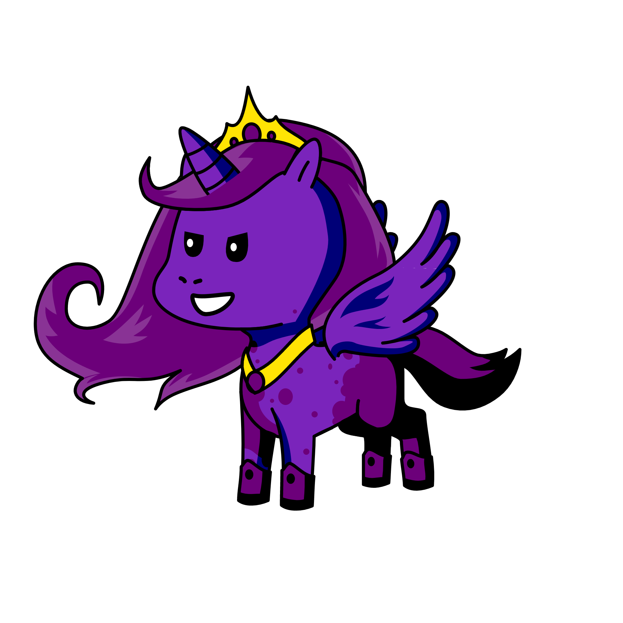 evil queen, the unicorn