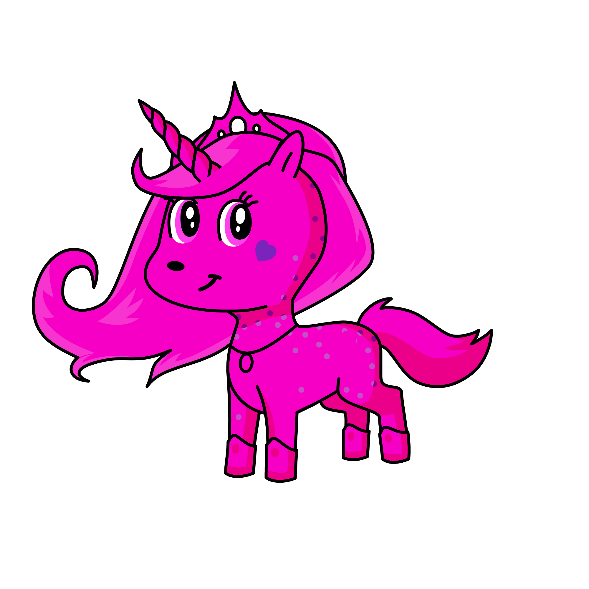 pinkey, the unicorn