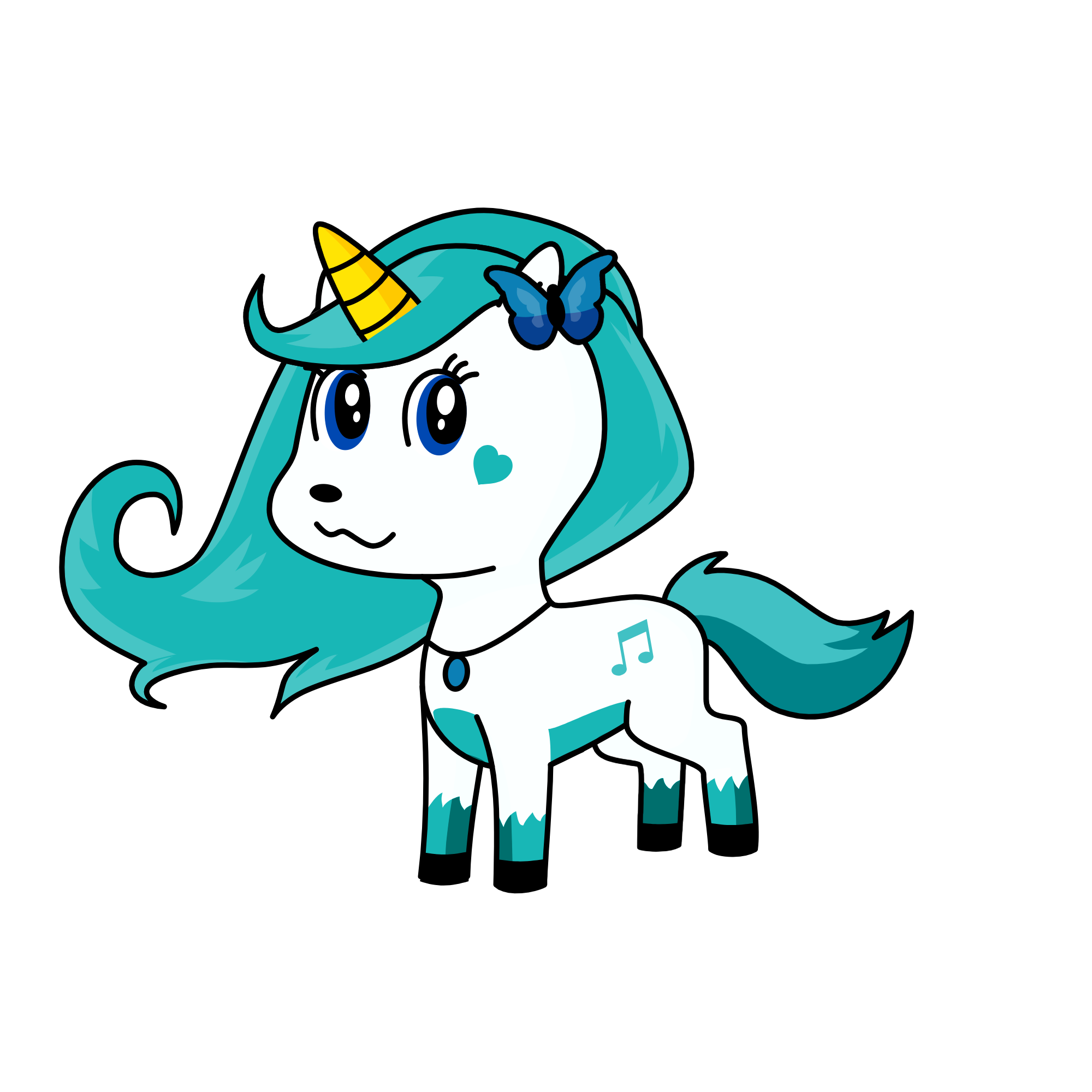icy, the unicorn