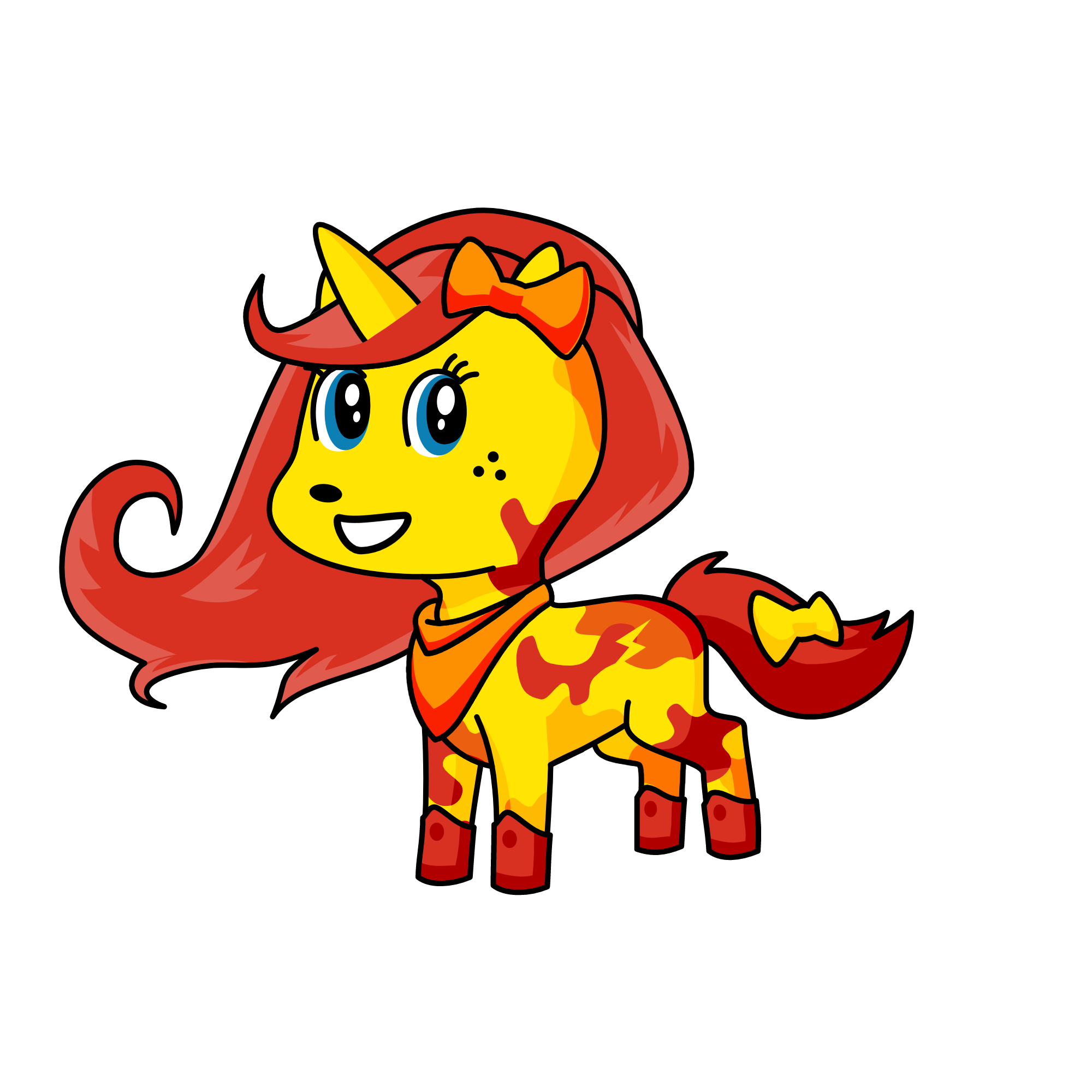 Fox, the unicorn
