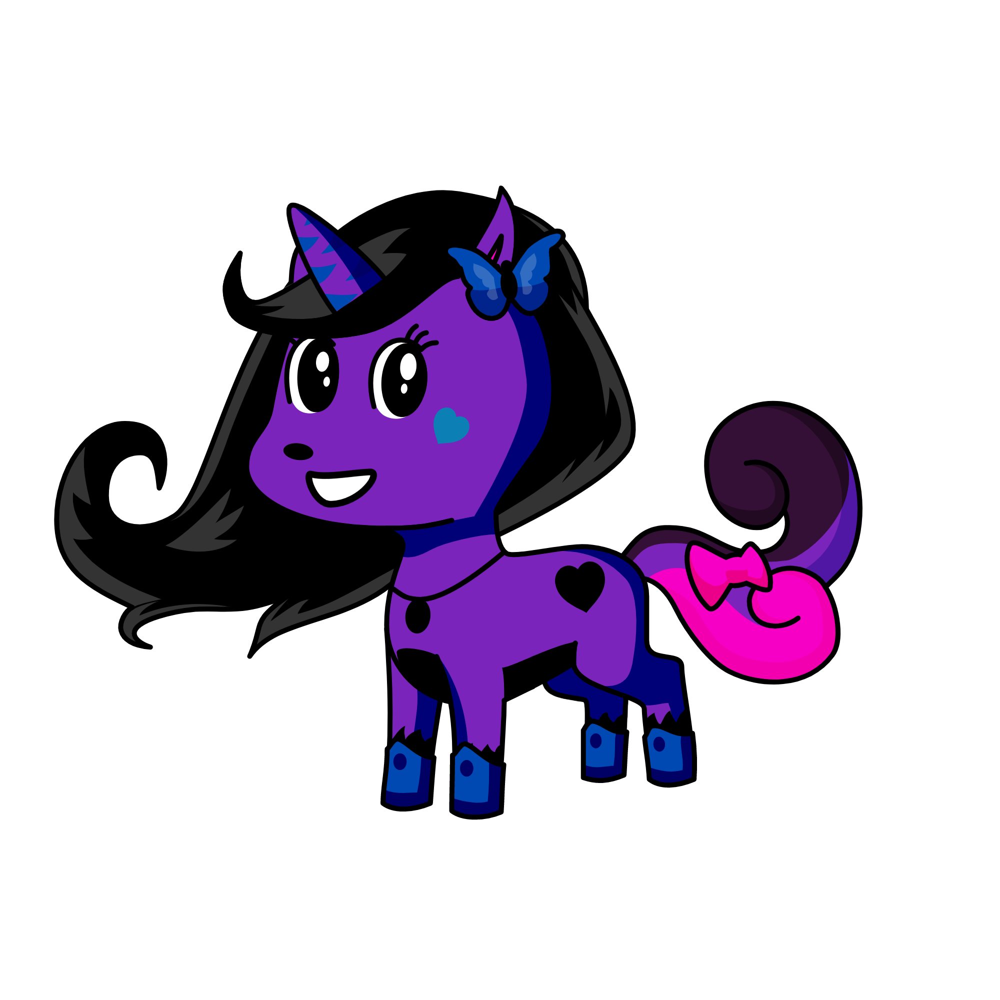 Luna, the unicorn