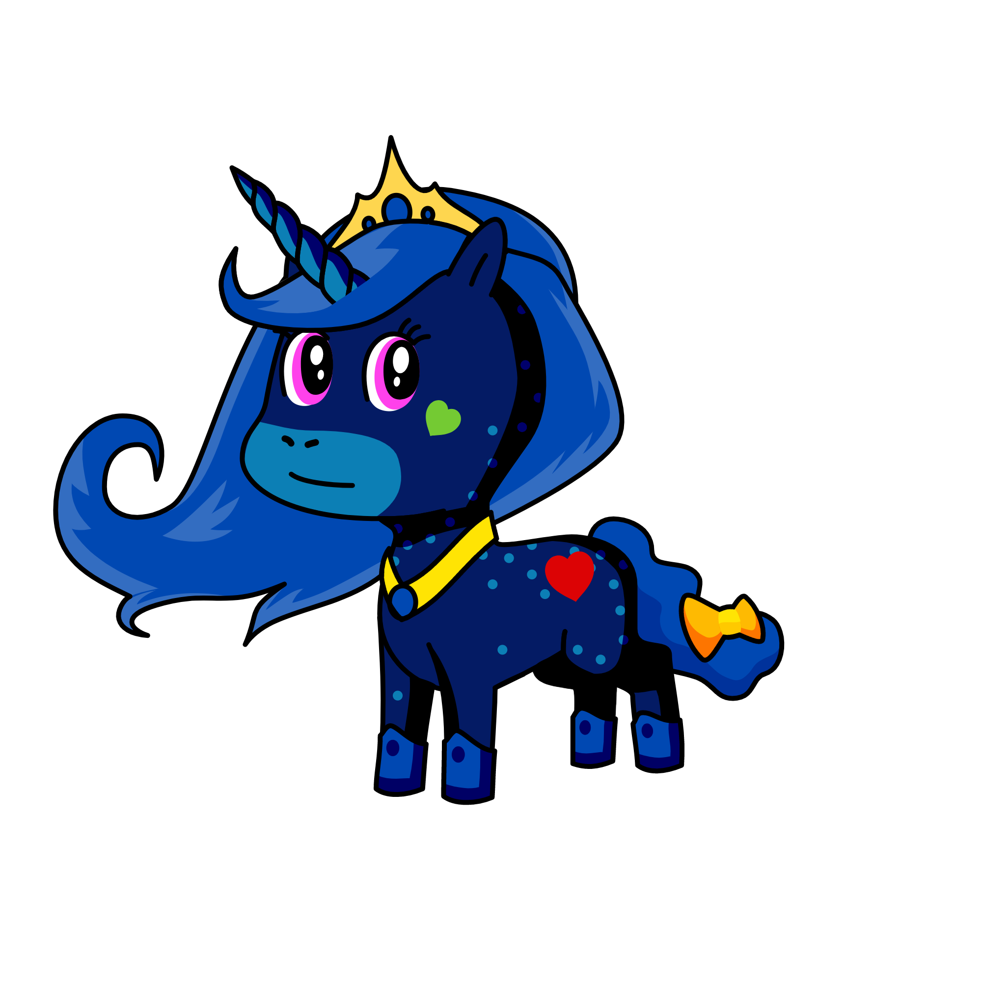 luna, the unicorn