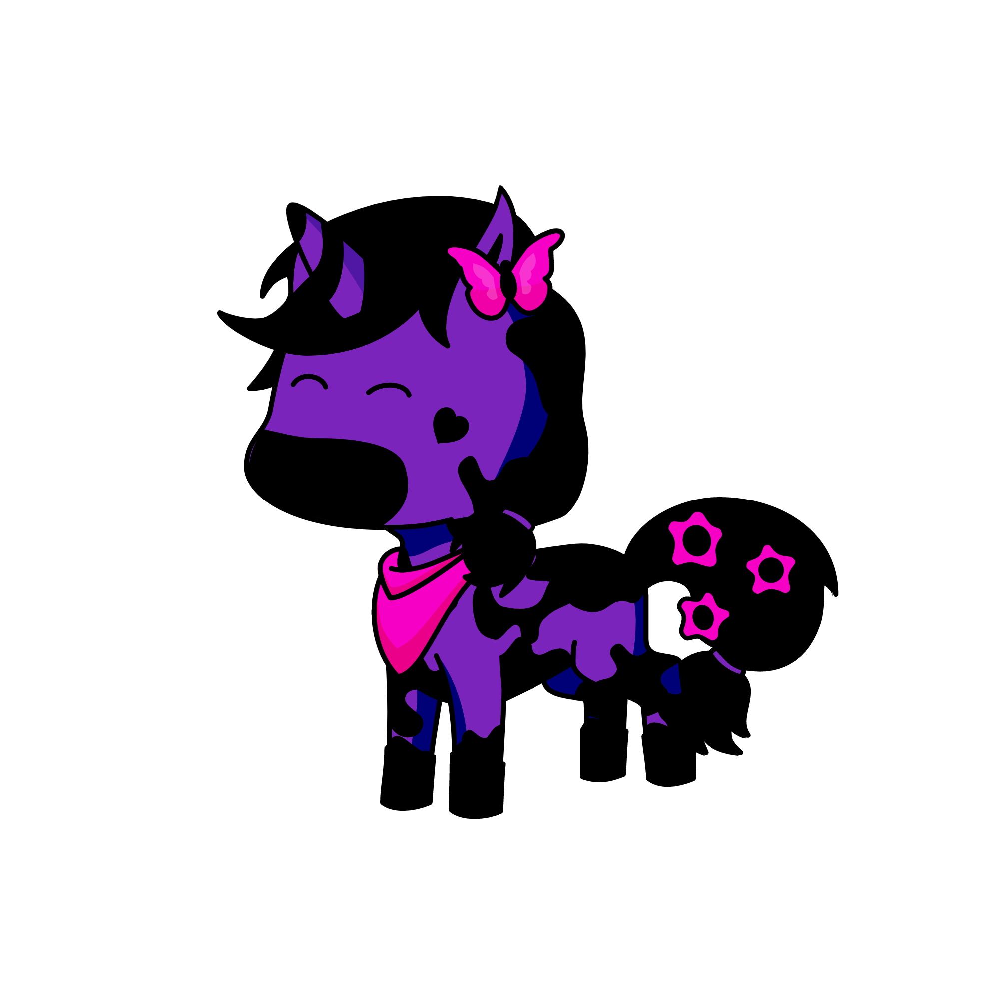 Amethyst, the unicorn