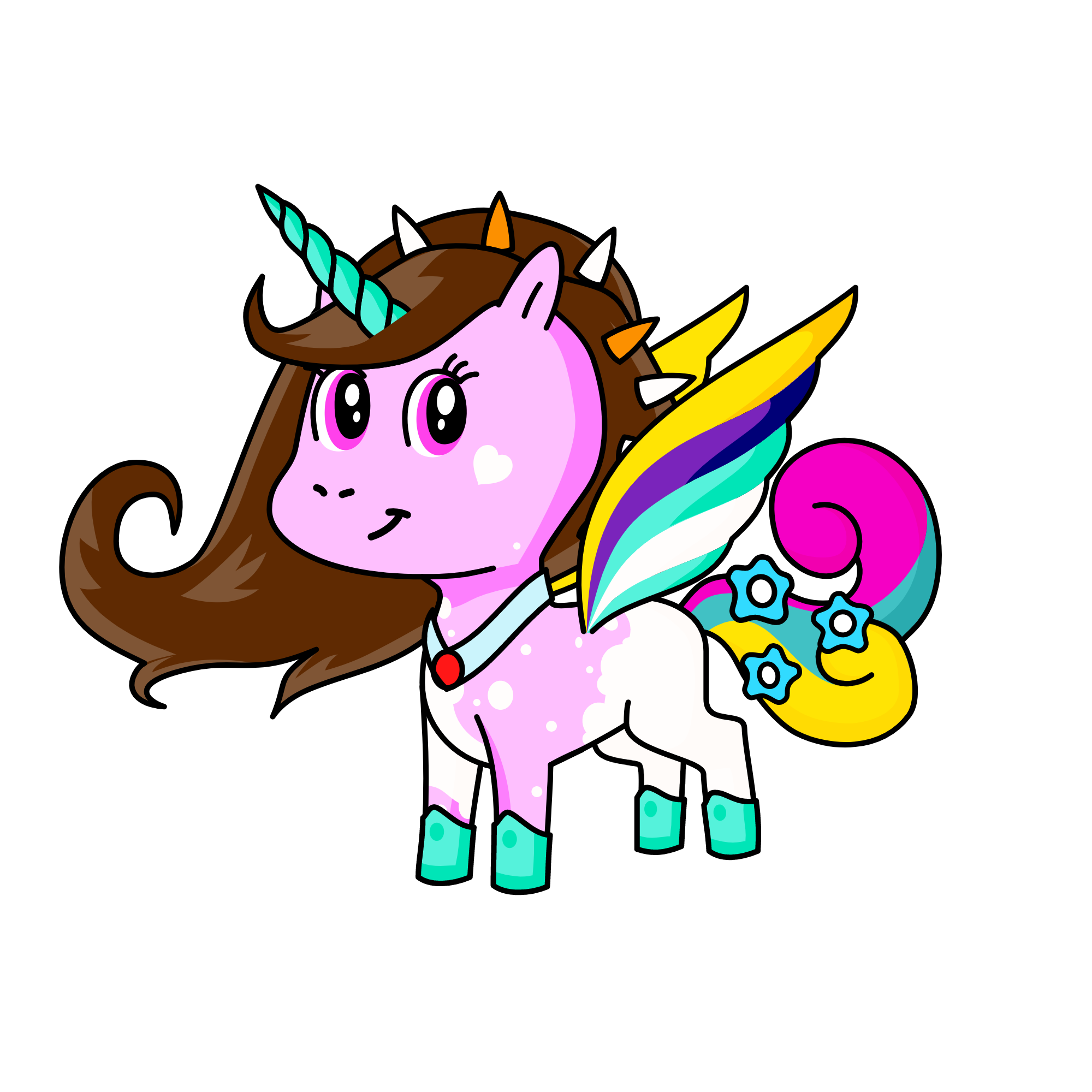 Rosalana, the unicorn