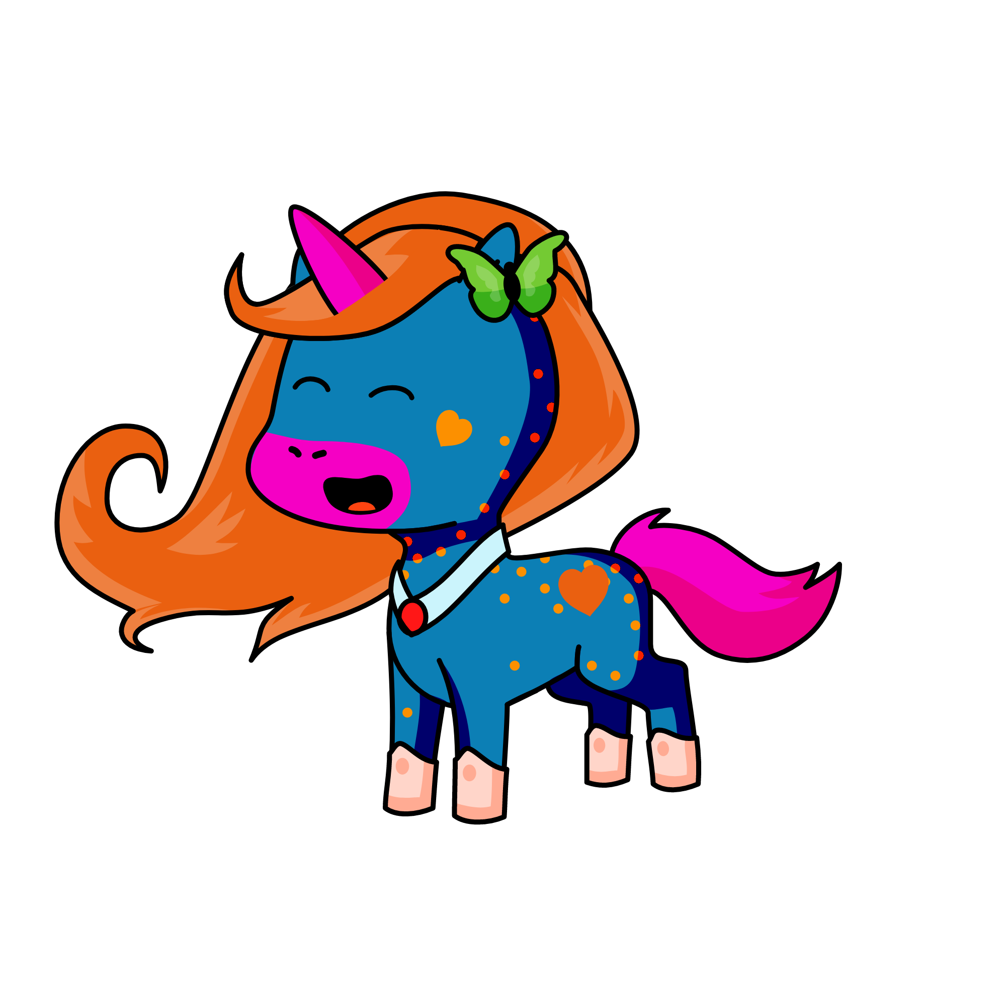hana, the unicorn