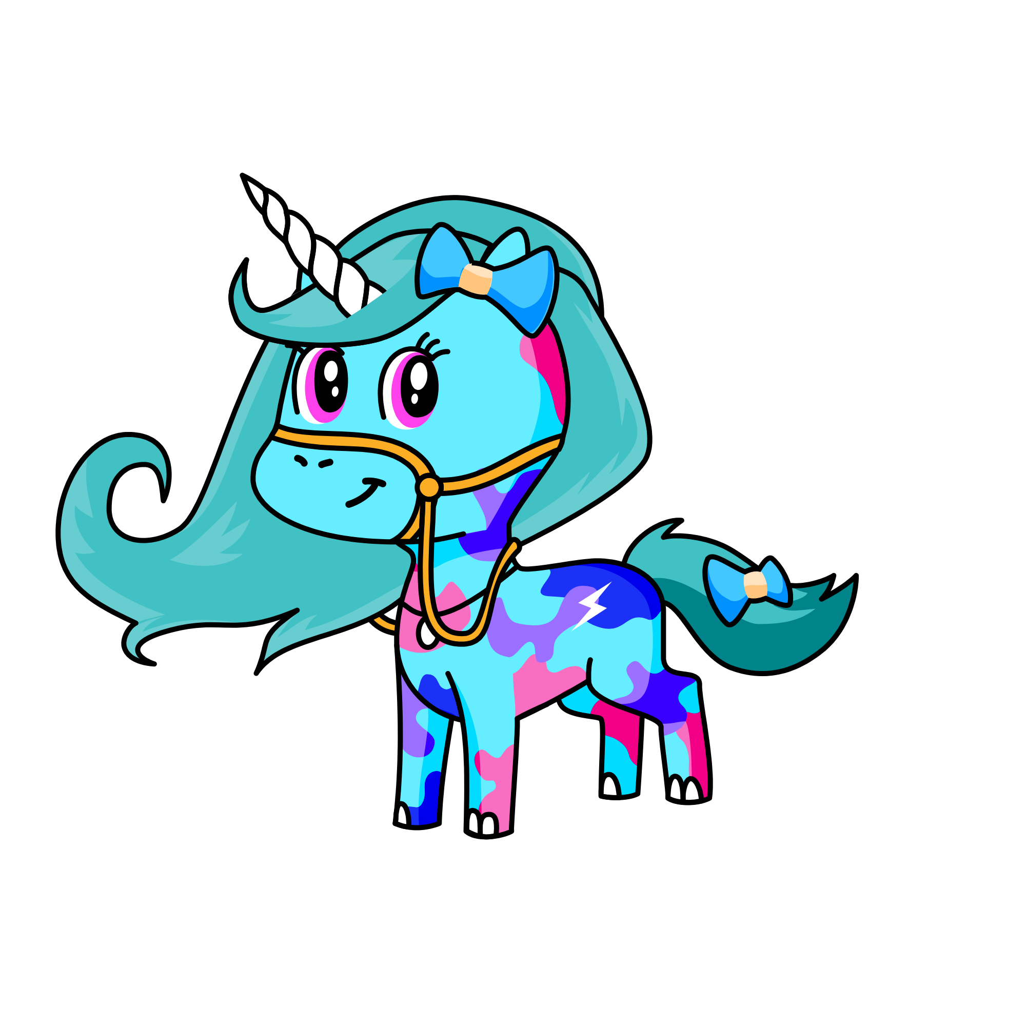 Camouflage , the unicorn
