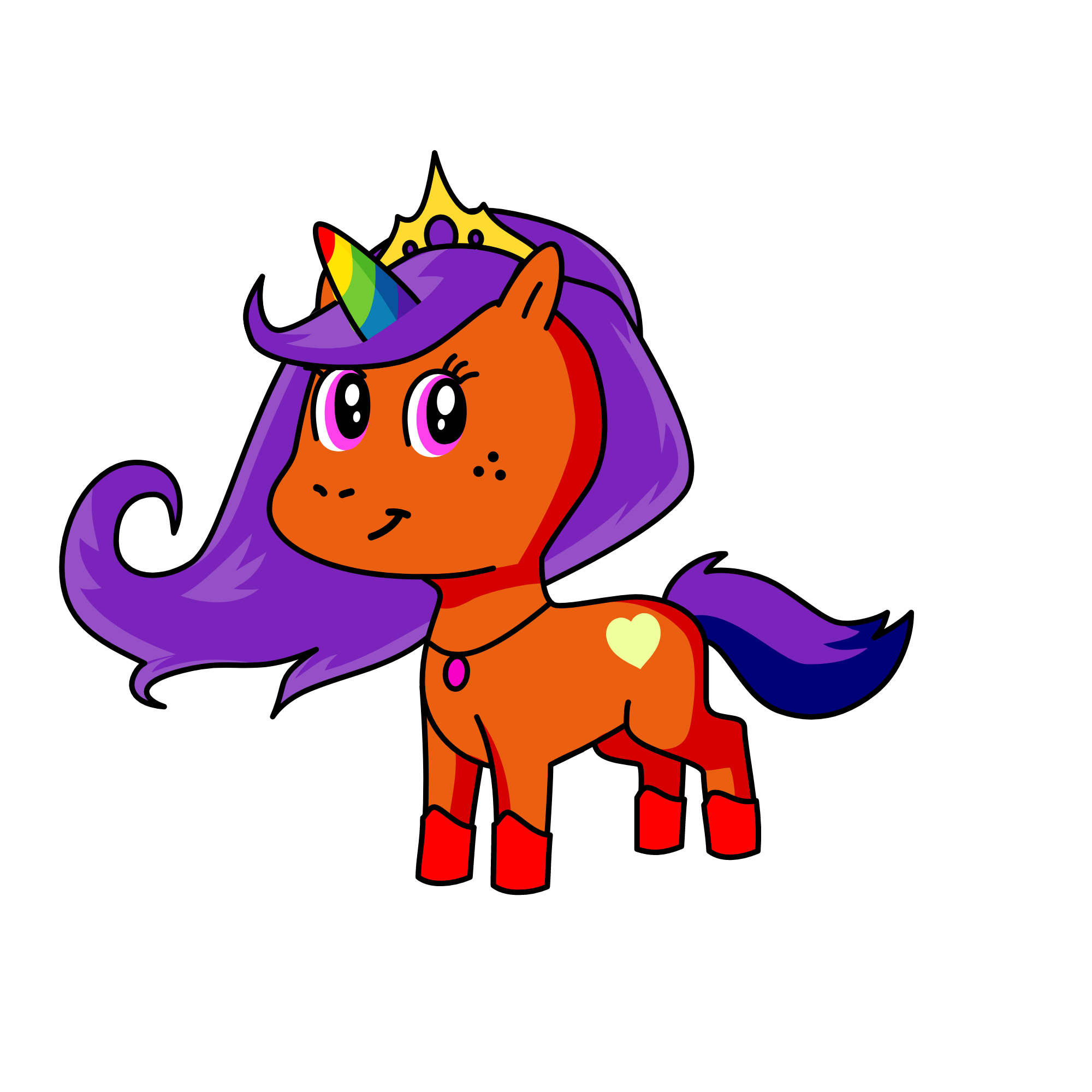 YAYA, the unicorn