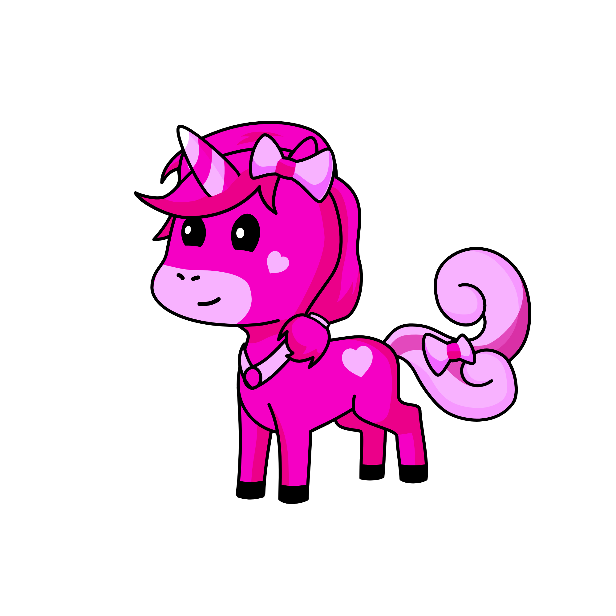 pinky, the unicorn