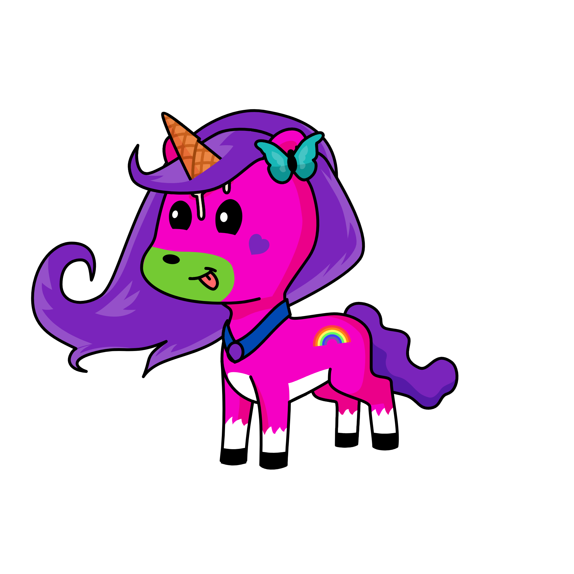 Kim Taehyung HAPPY ARMY DAY! 💜, the unicorn