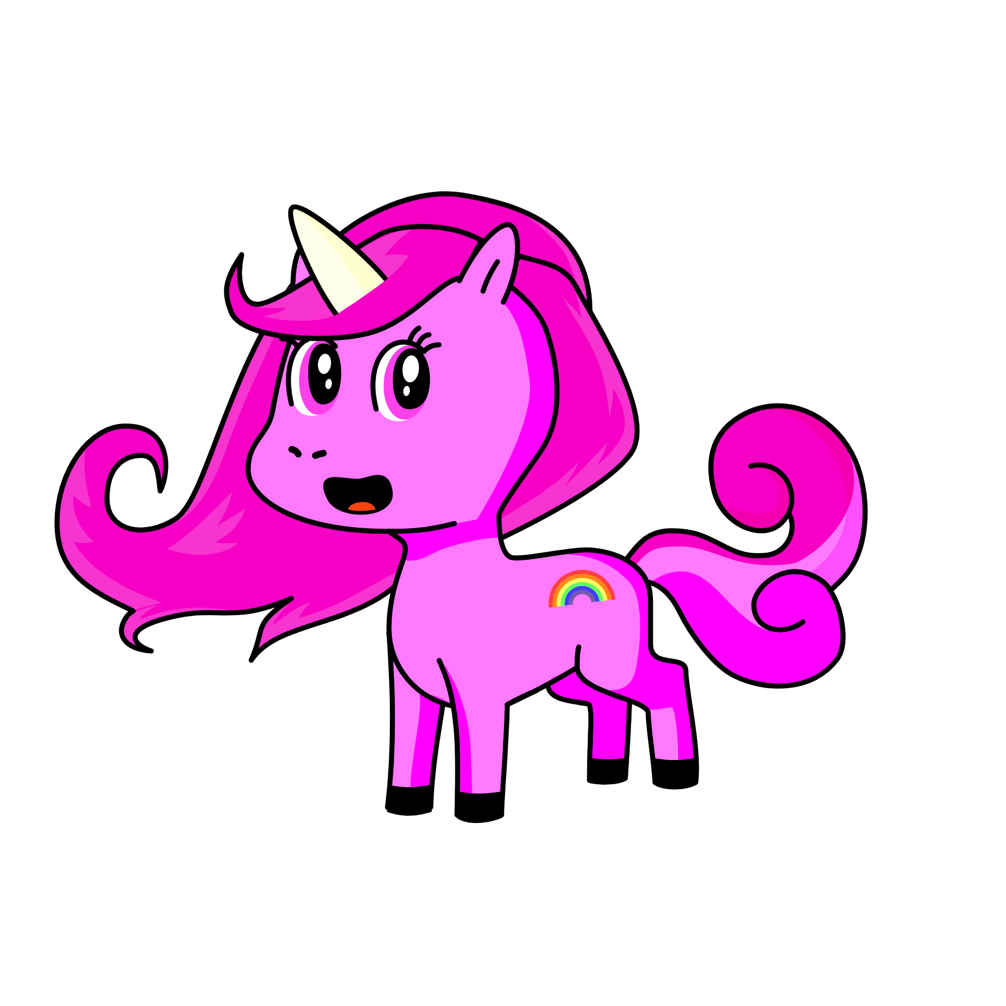 pinkie pie, the unicorn