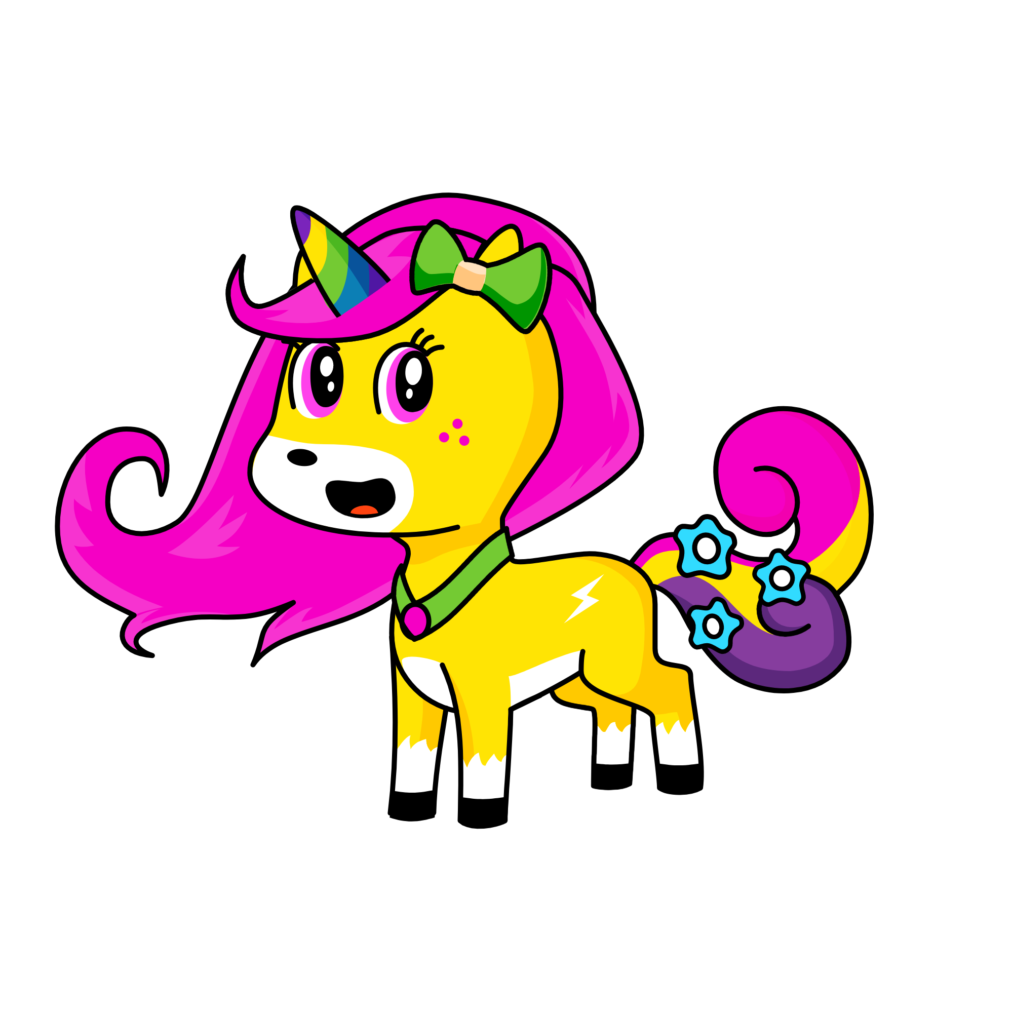 Mimika, the unicorn