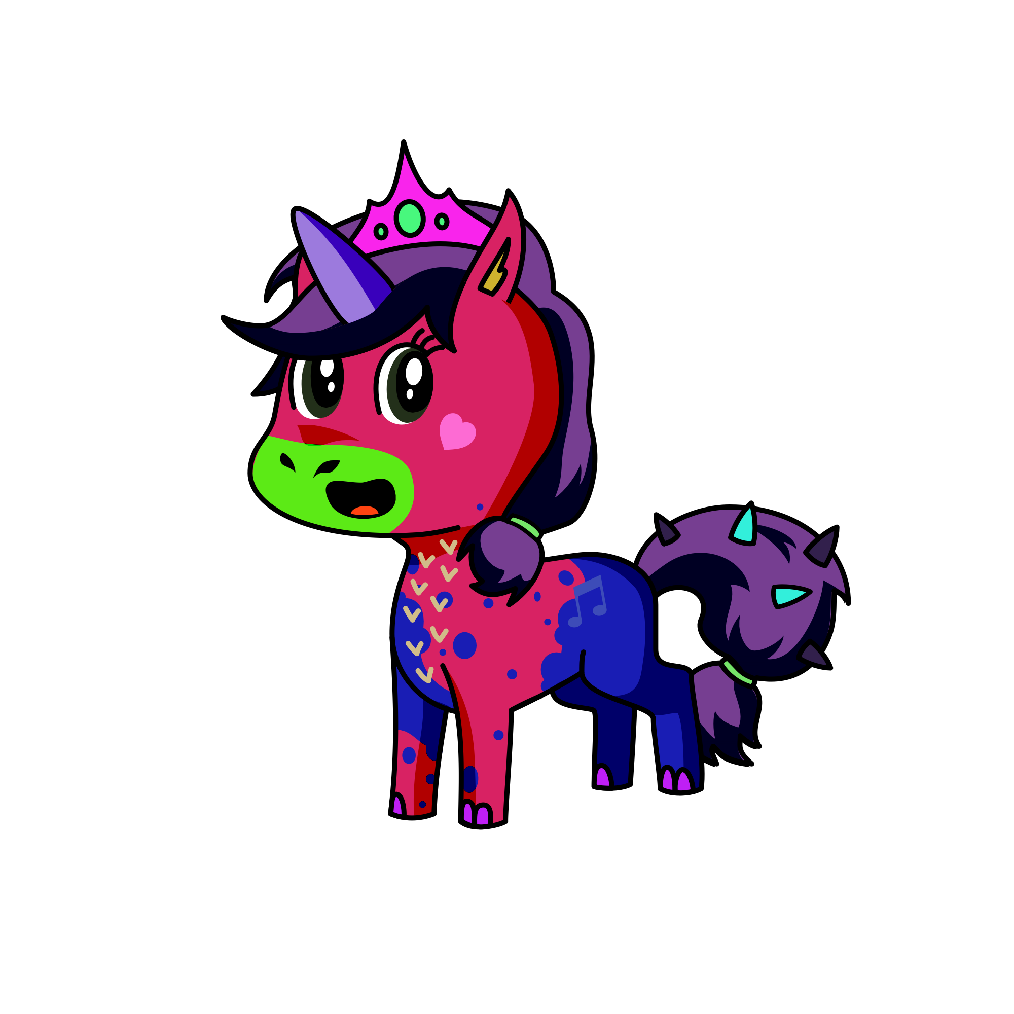 Weuc, the unicorn