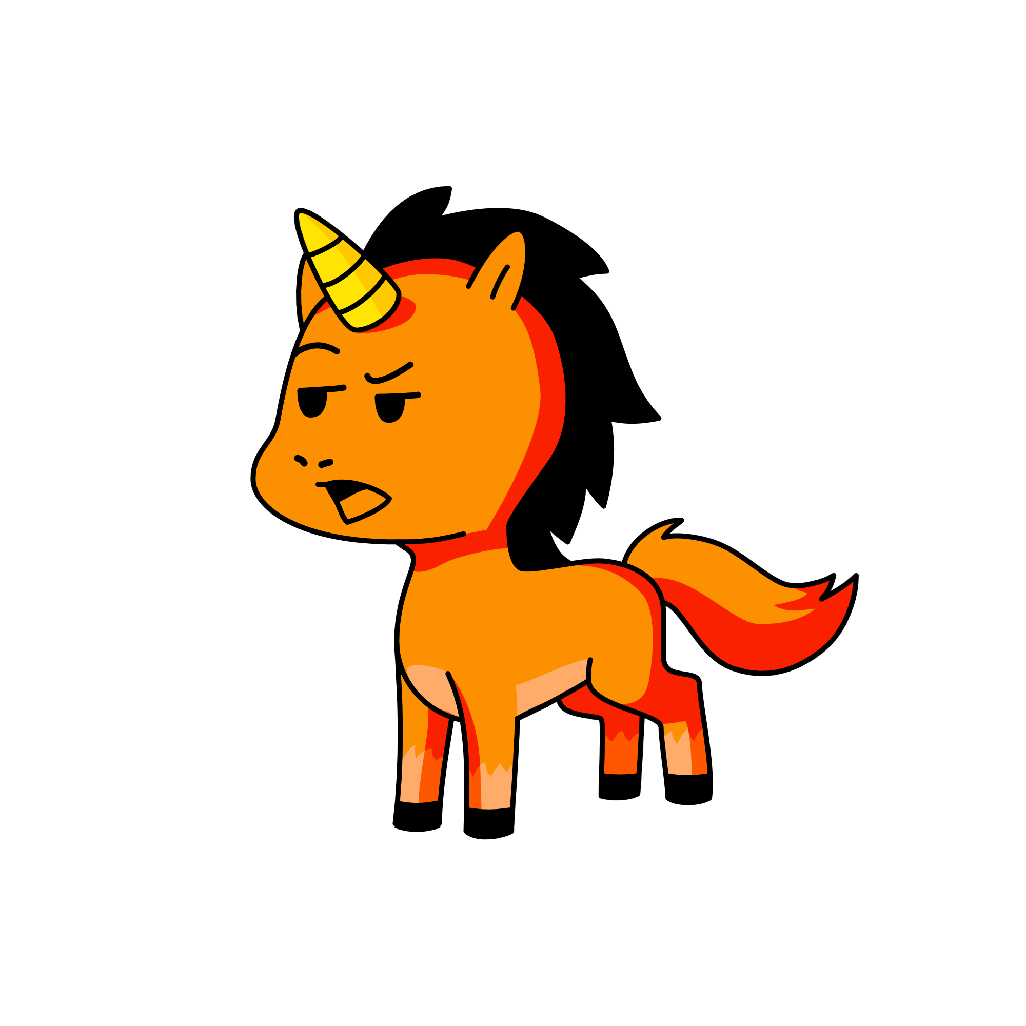 Trolli, the unicorn