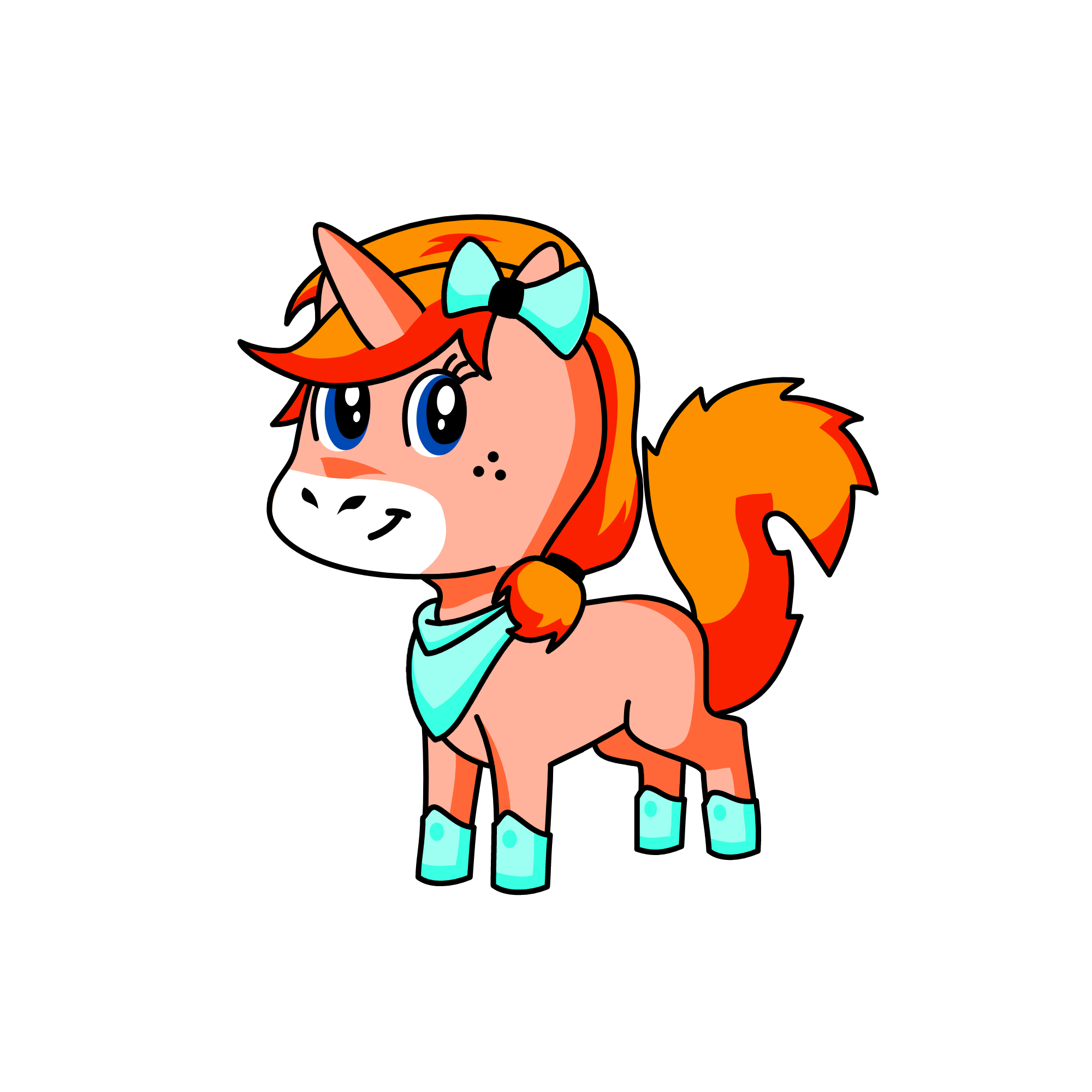 Courtney, the unicorn