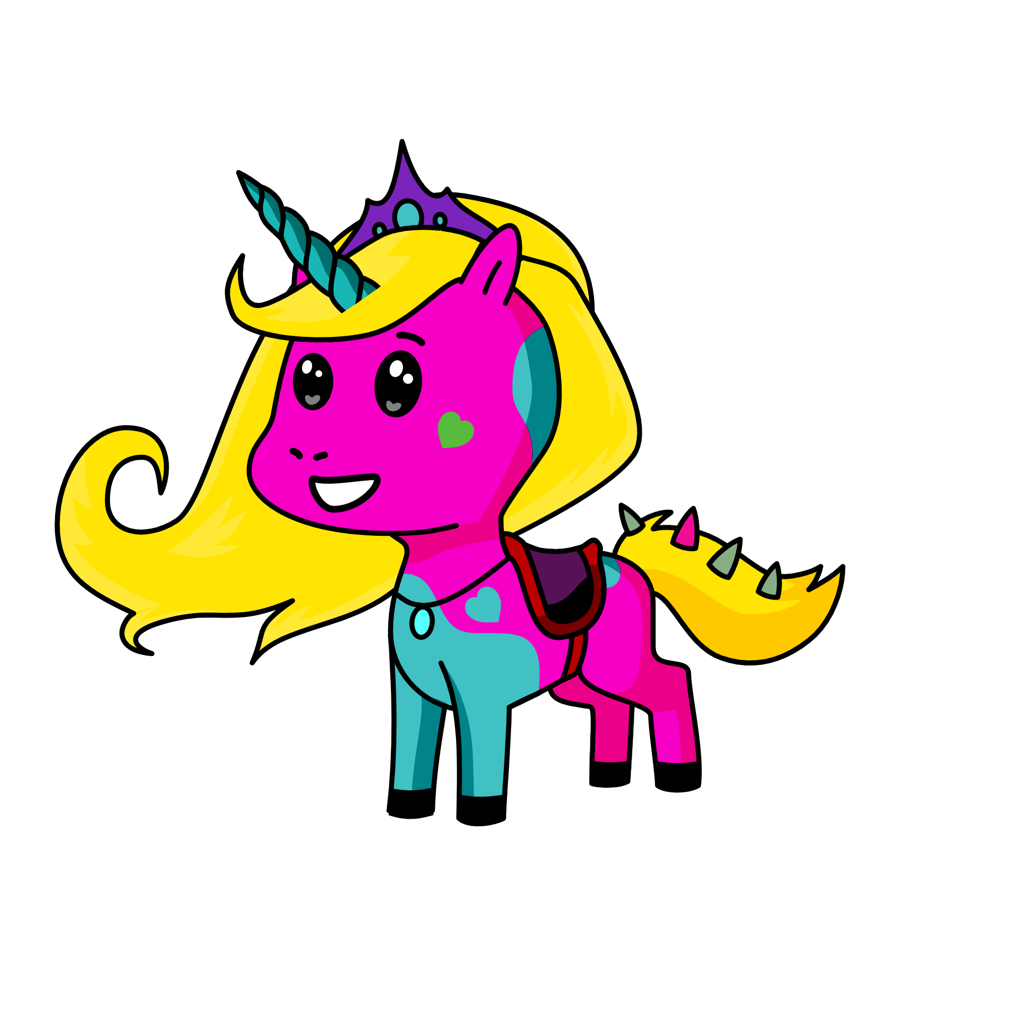Maddy, the unicorn
