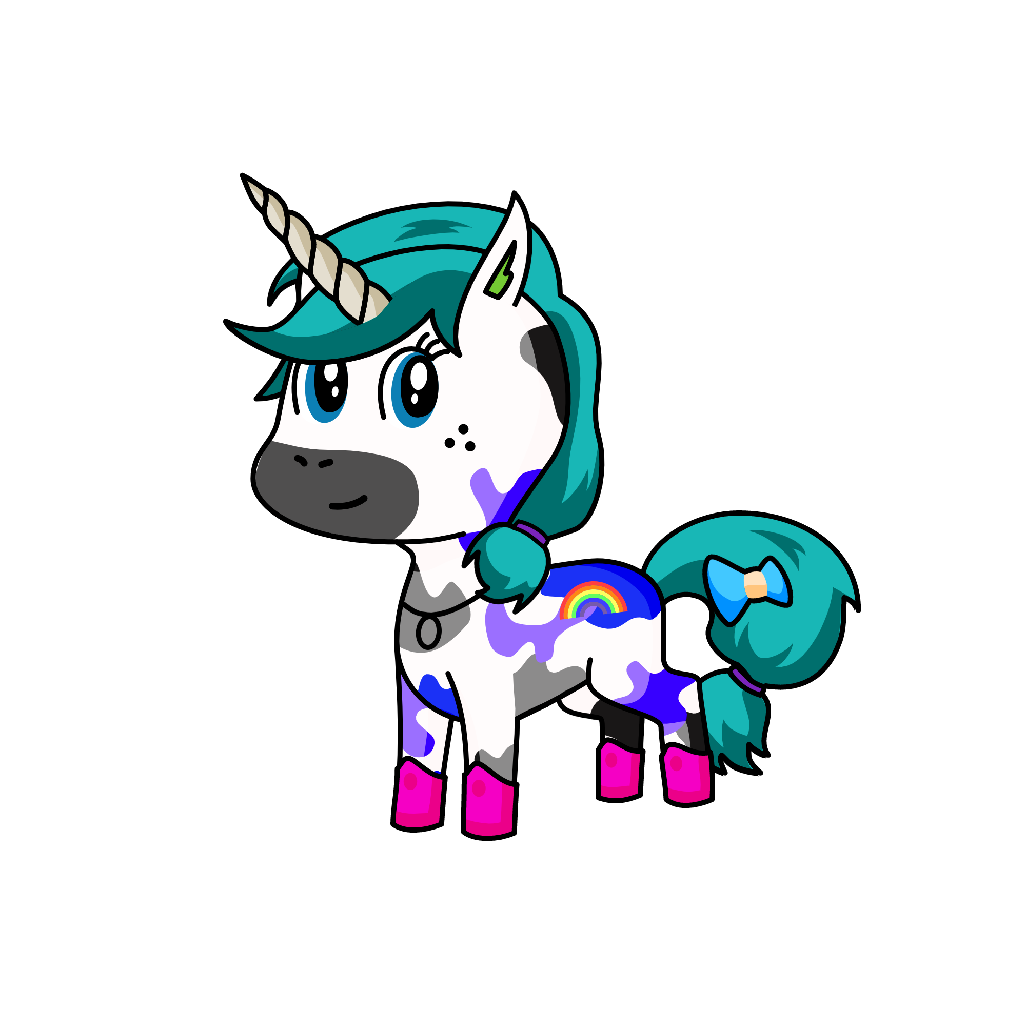 Pixie, the unicorn